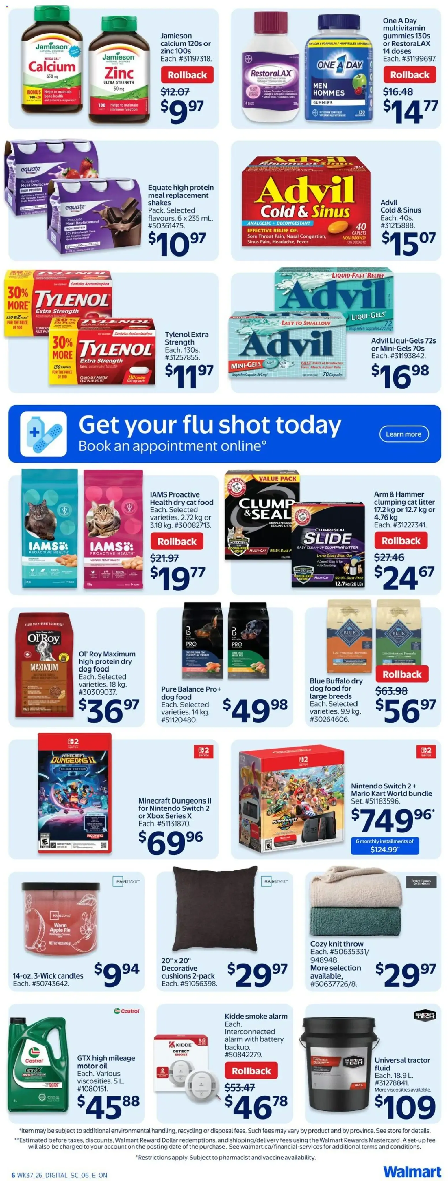 Walmart weekly flyer from Oct 8, 2026 > weekly specials & deals from October 8 to October 14 2026 - flyer page 15