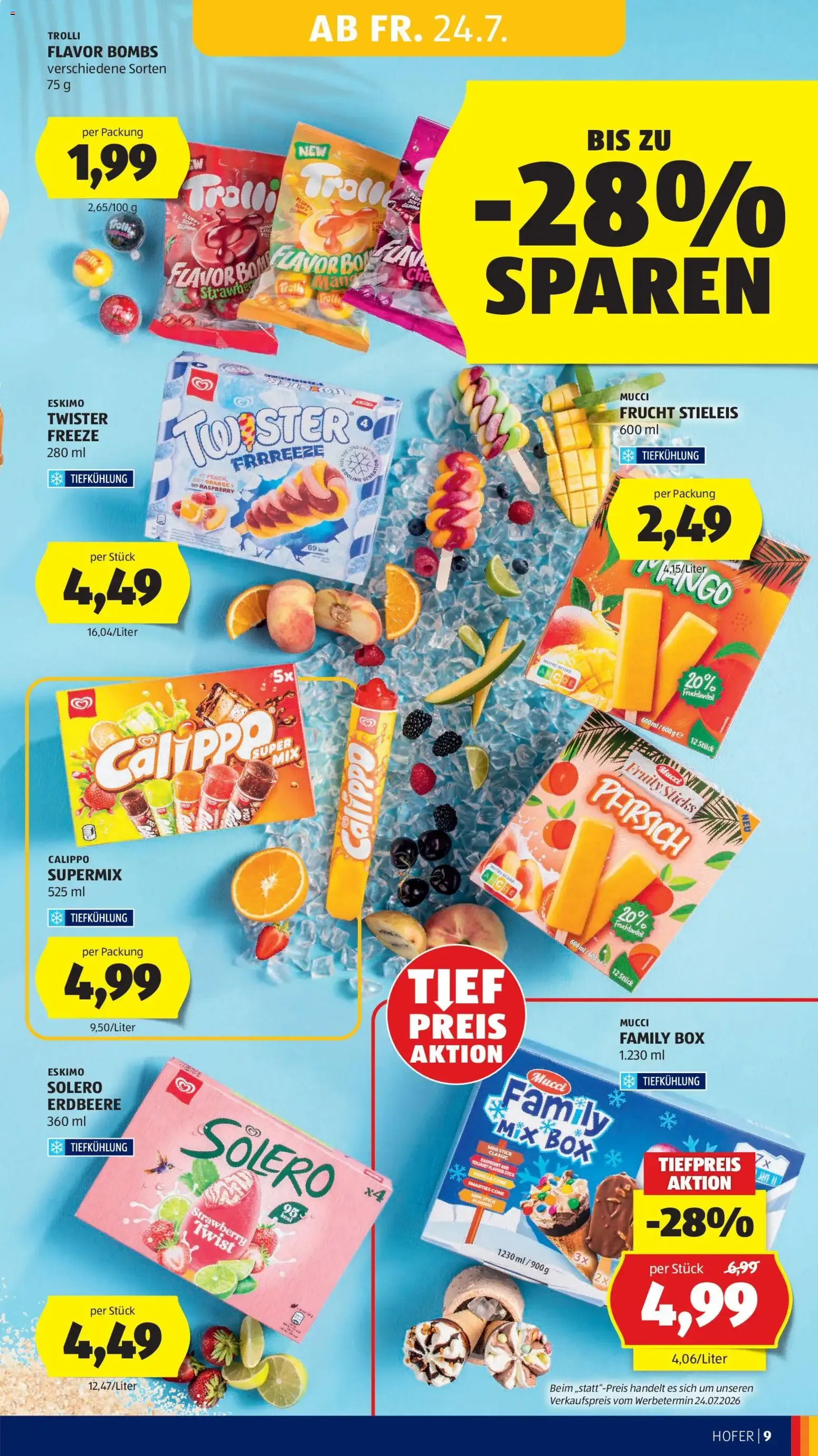 Hofer Flugblatt von 24. Juli bis 6. August 2026 - Flugblätt seite  15
