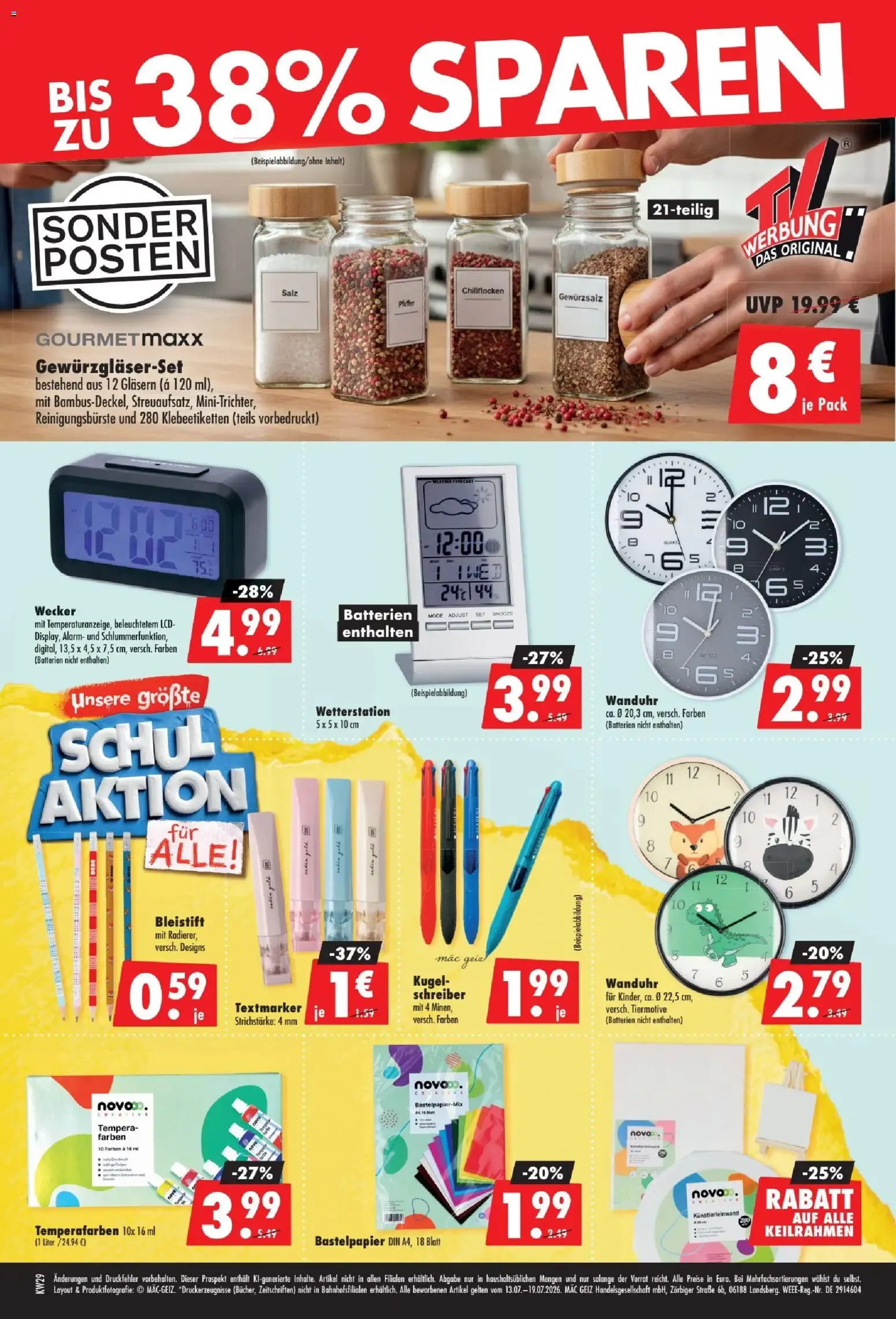 MÄC GEIZ SCHNÄPPCHEN WOCHE! von 13. Juli bis 19. Juli 2026 - Prospekt seite 2