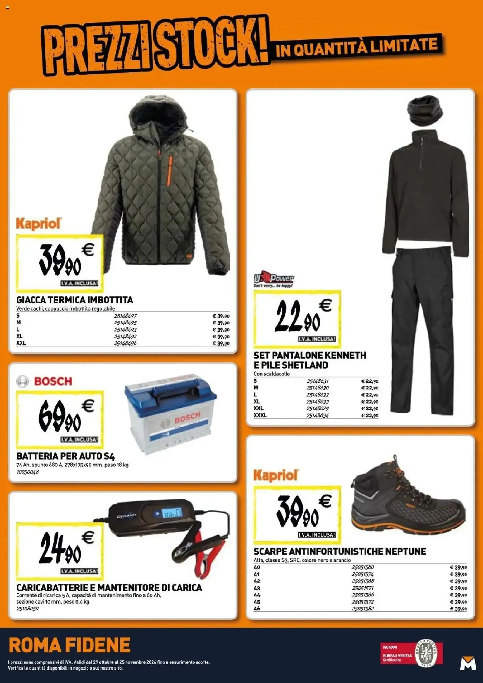 TECNOMAT Straordinari Prezzi Stock! da 29 ottobre a 25 novembre di 2026 - Pagina del volantino 20