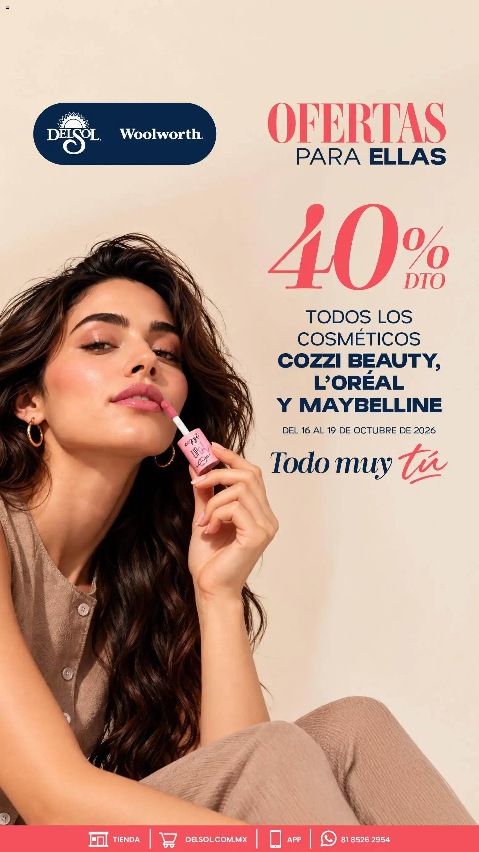 Catálogo de Del Sol y Woolworth catálogo Ofertas Para Ellas - Todo Muy Tú (16/10/2026 - 19/10/2026) - catálogo en línea 16 de octubre al 19 de octubre 2026 - Pagina 2