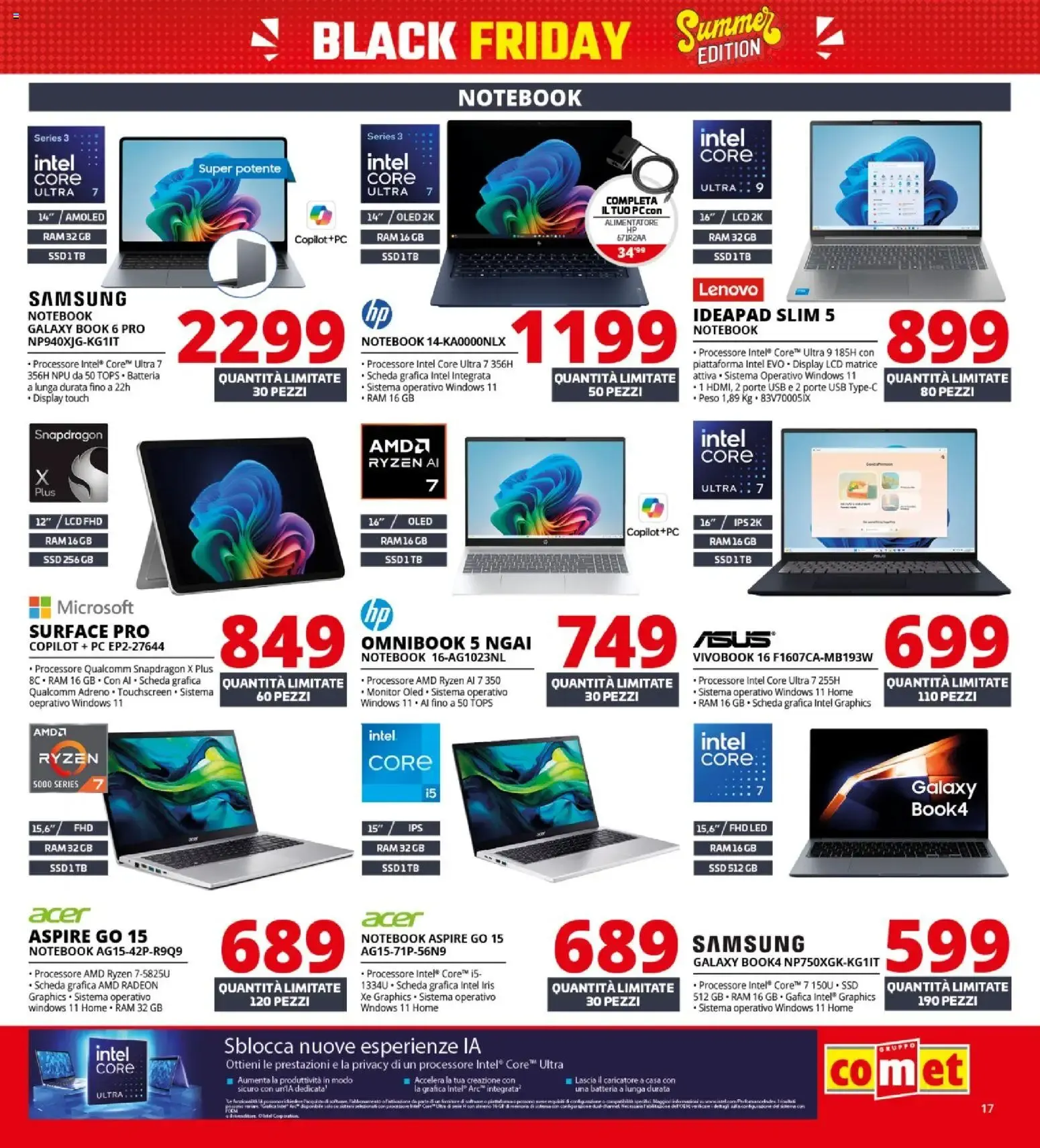 Black Friday Summer Edition da 4 giugno a 17 giugno di 2026 - Pagina del volantino 17