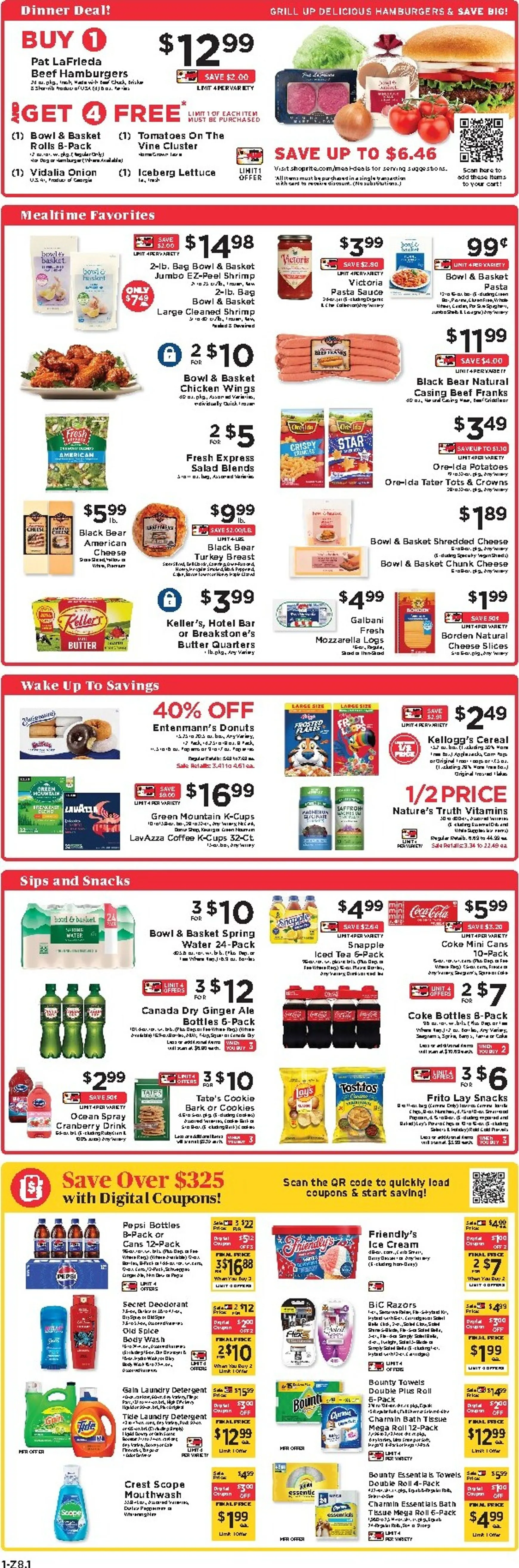 Weekly promotion Current ShopRite leaflet valid from Friday 07/17/2026 to Thursday 07/23/2026 spanning from July 17 to July 23 2026 - Page 2 for Catalogue 365