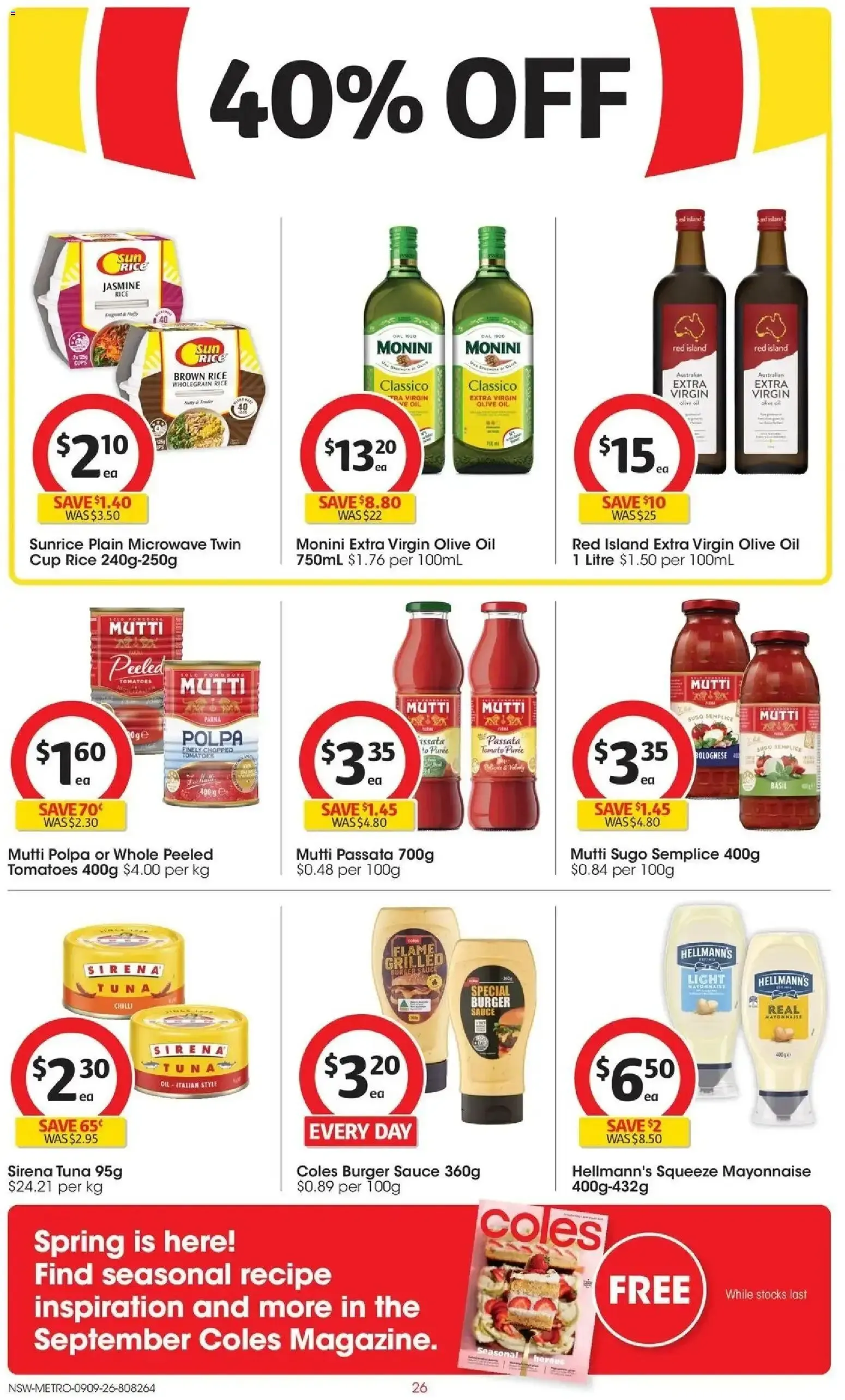 Coles catalogue valid from 09/09/2026 > Online Australia - Catalogue valid from 9 September to 15 September 2026 - page 26