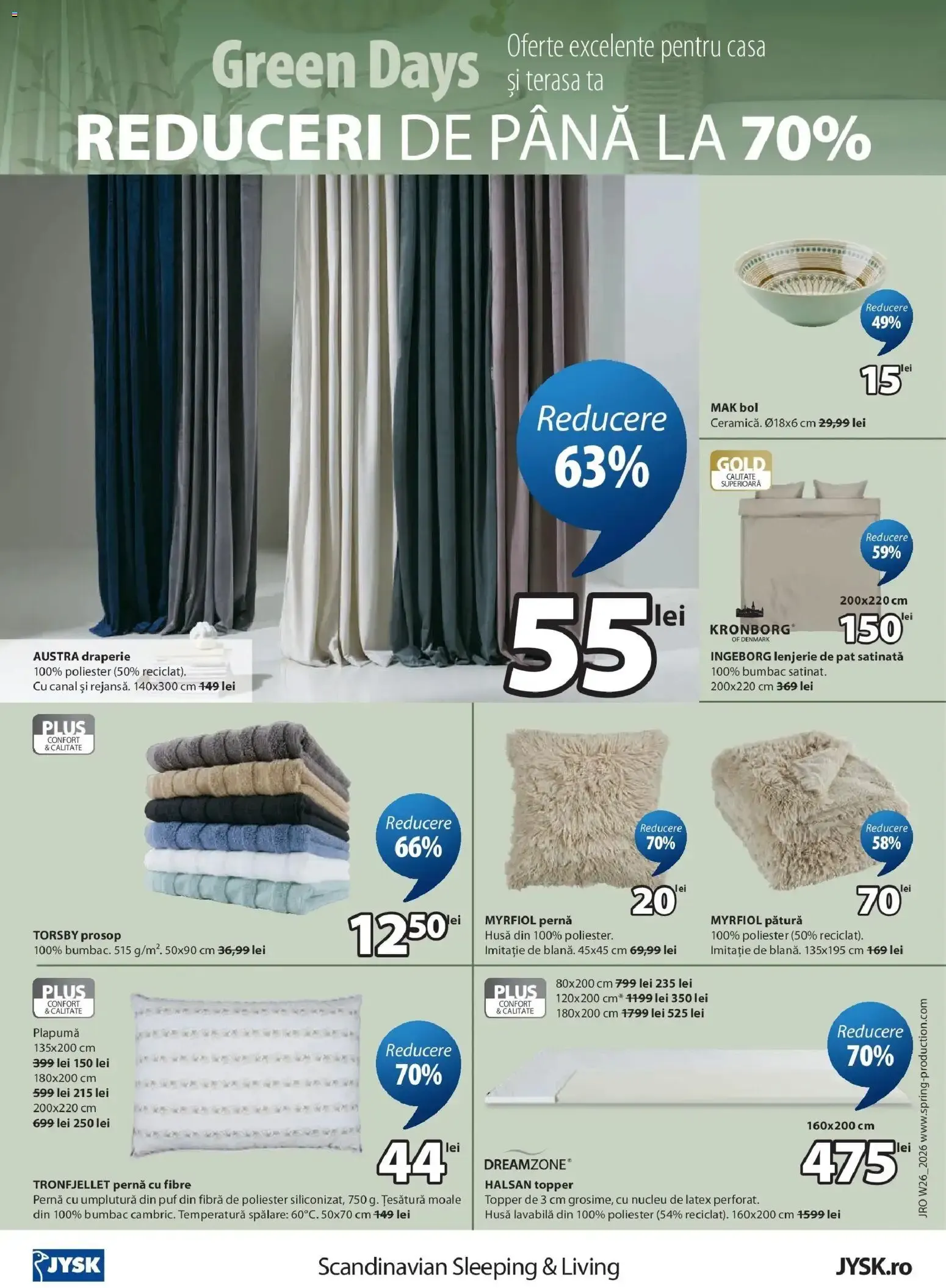 Catalog JYSK Green Days - Reduceri de până la 70% de la 26 iunie până la 1 iulie 2026 - Revista Pagina 8