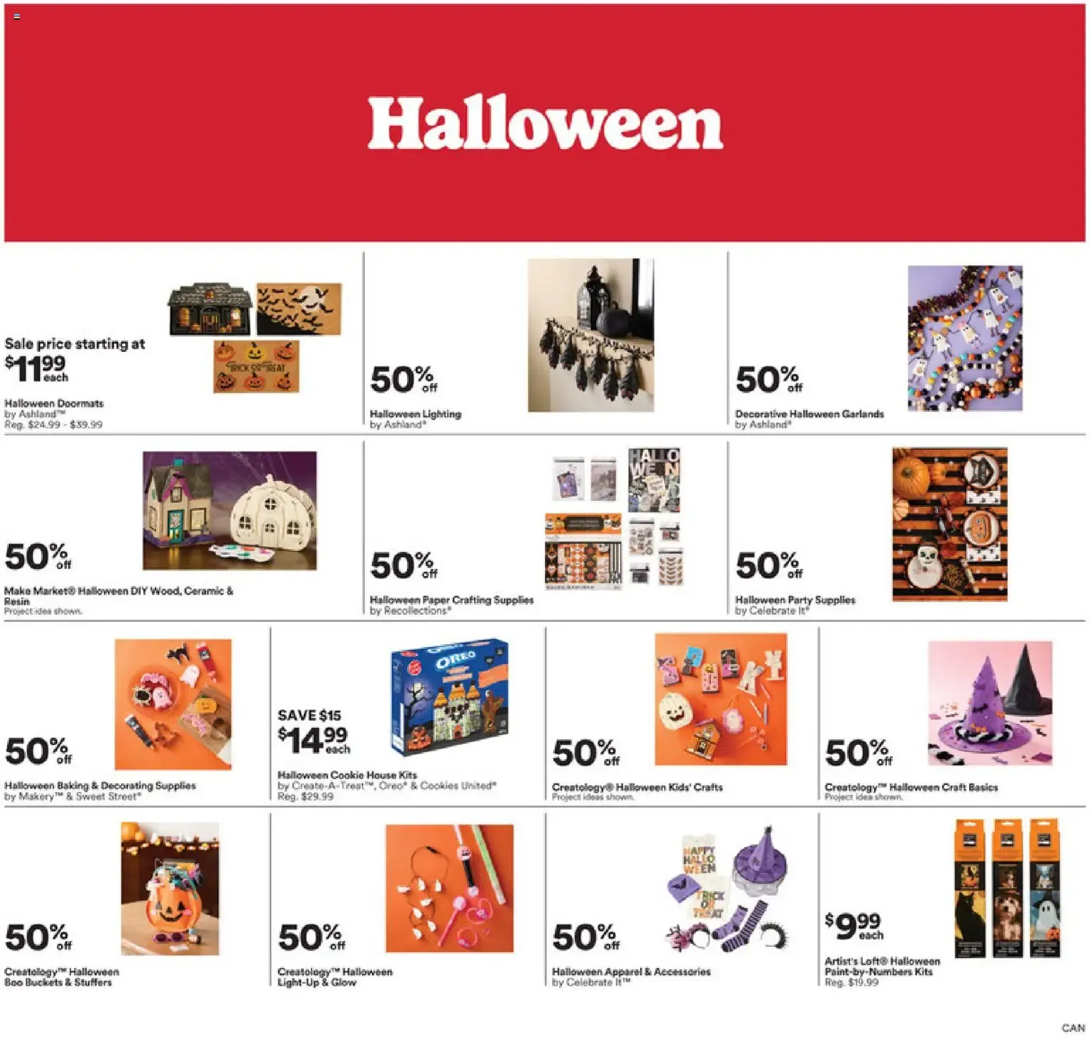 New holiday Lemax is here! Michaels flyer from October 9 to October 18 2026 - flyer page 6