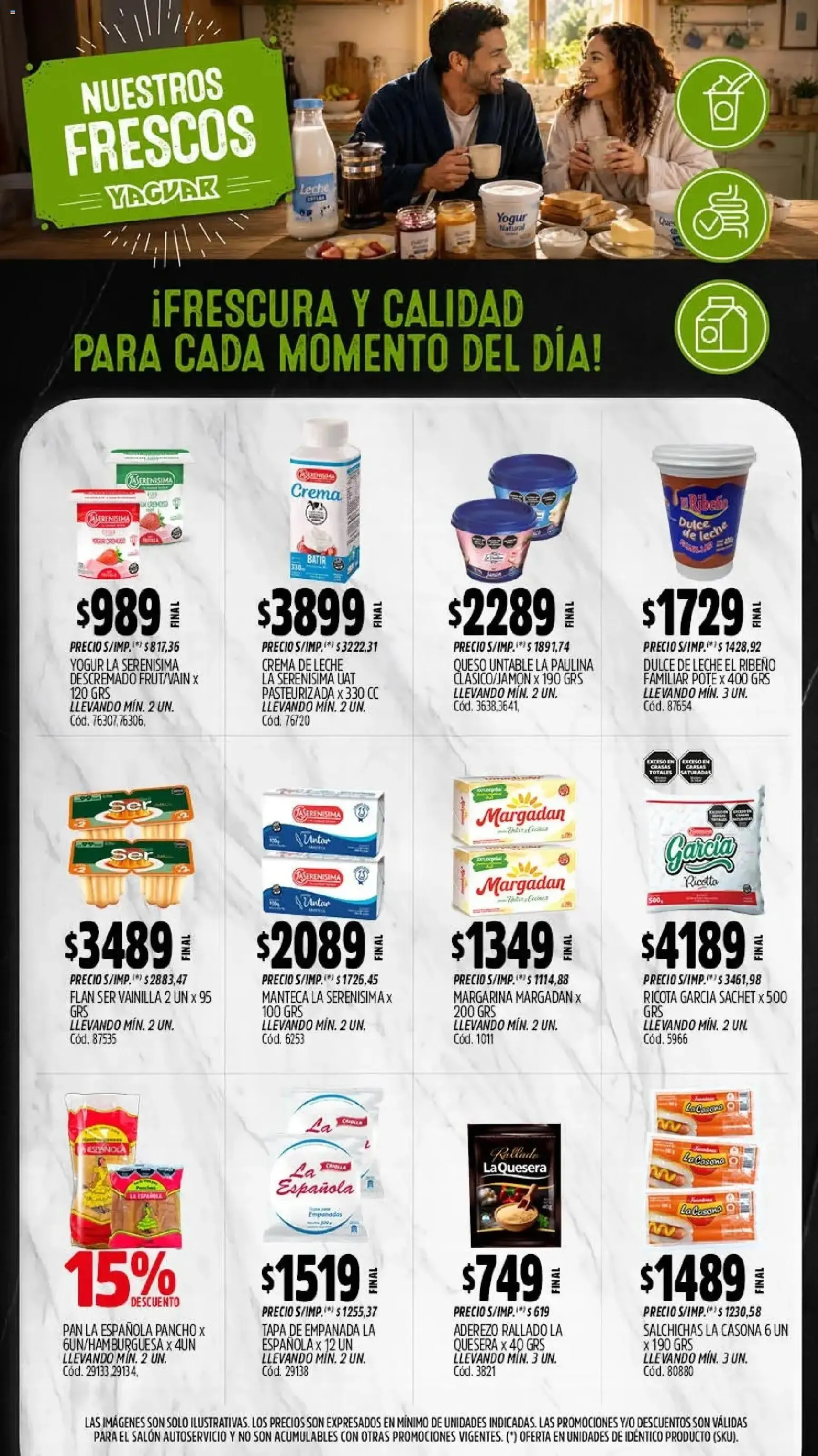 Ofertas de MAYORISTA YAGUAR OFERTAS SALVAJES 3 de agosto al 8 de agosto 2026 - Página 9 del catálogo