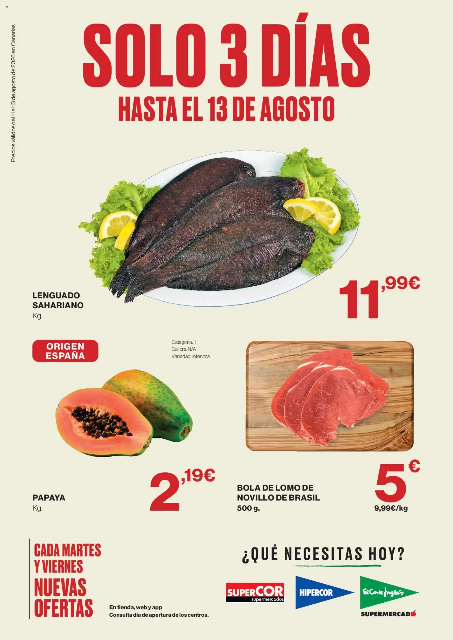 Catálogo de Supercor Canarias 11/08/2026 - 13/08/2026 11 de agosto al 13 de agosto 2026 - Página 1
