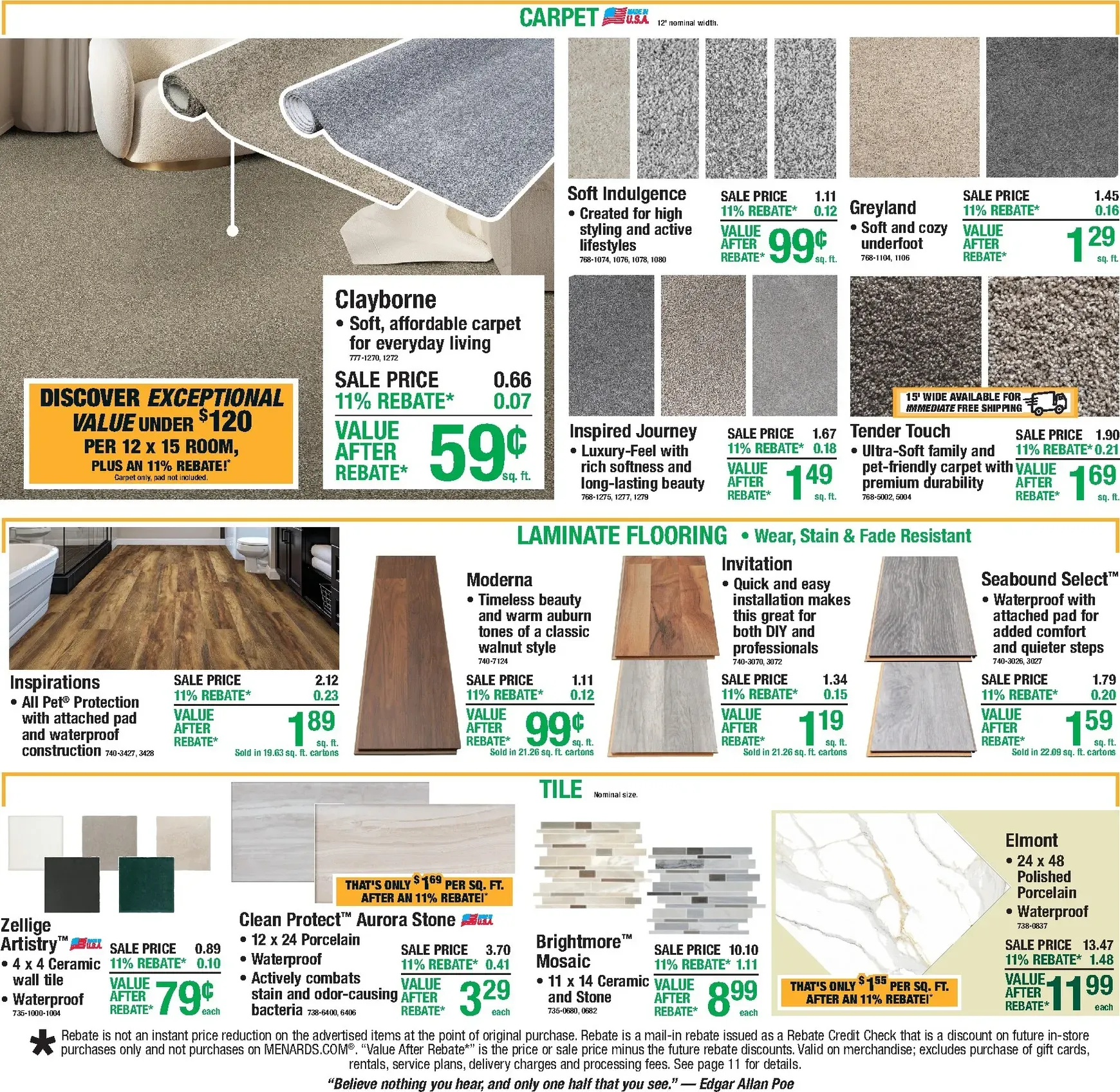 Weekly ad 11% REBATE ON EVERYTHING! from September 3 to September 13 2026 - Page 16