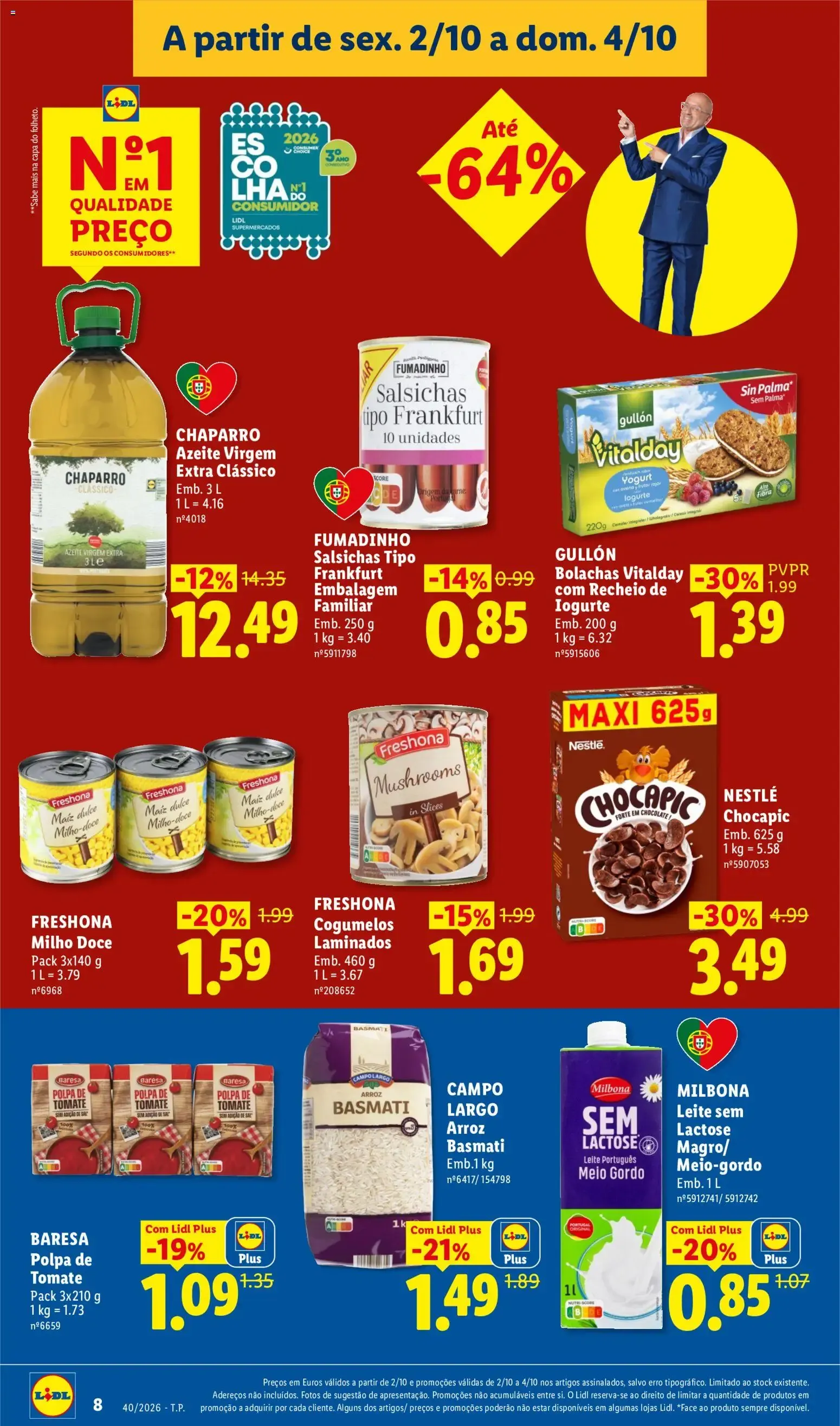 Folheto Lidl: O Programa de Fim-de-Semana do Manel, de 2 a 4 de Outubro de 2 de outubro até 4 de outubro 2026 - Pagina 8