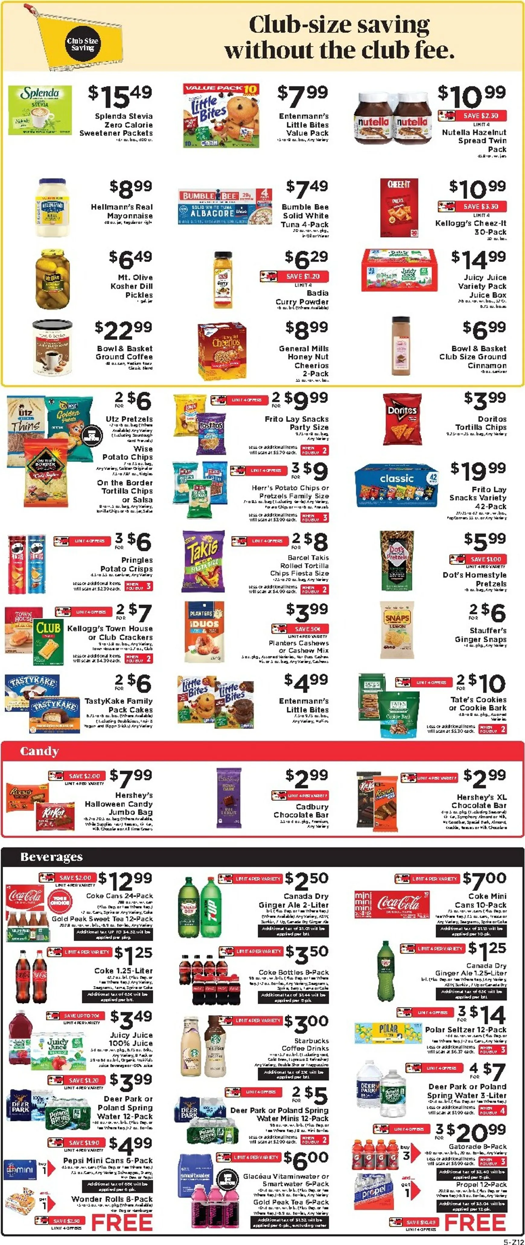 Weekly ad Current ShopRite leaflet valid from Sunday 09/27/2026 to Saturday 10/03/2026 from September 27 to October 3 2026 - Page 6