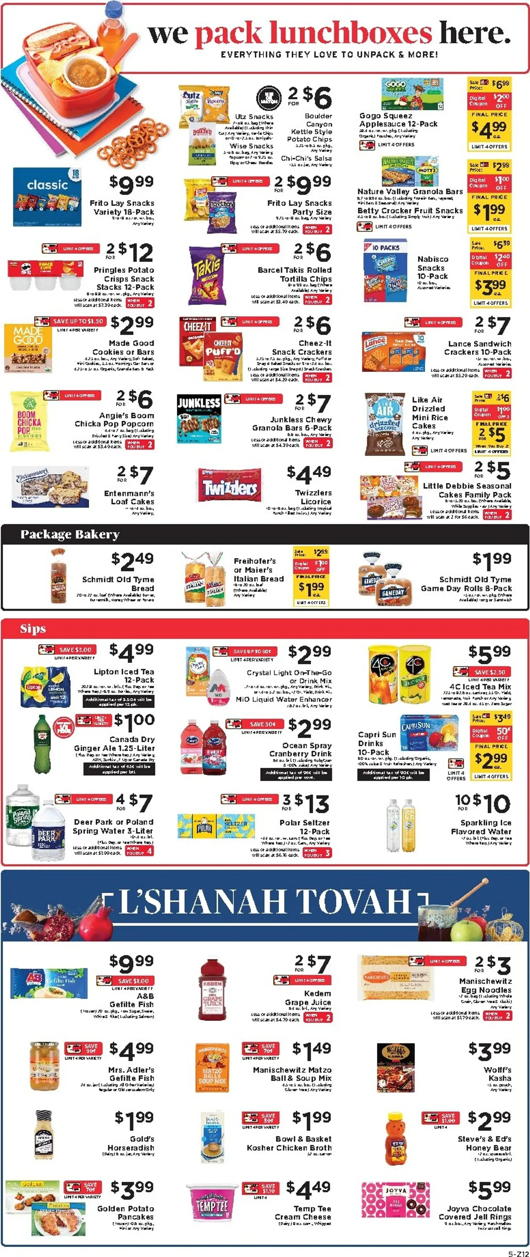 Weekly ad ShopRite: Celebrate Our 75th Anniversary! Savings Event from August 23 to August 29 2026 - Page 7
