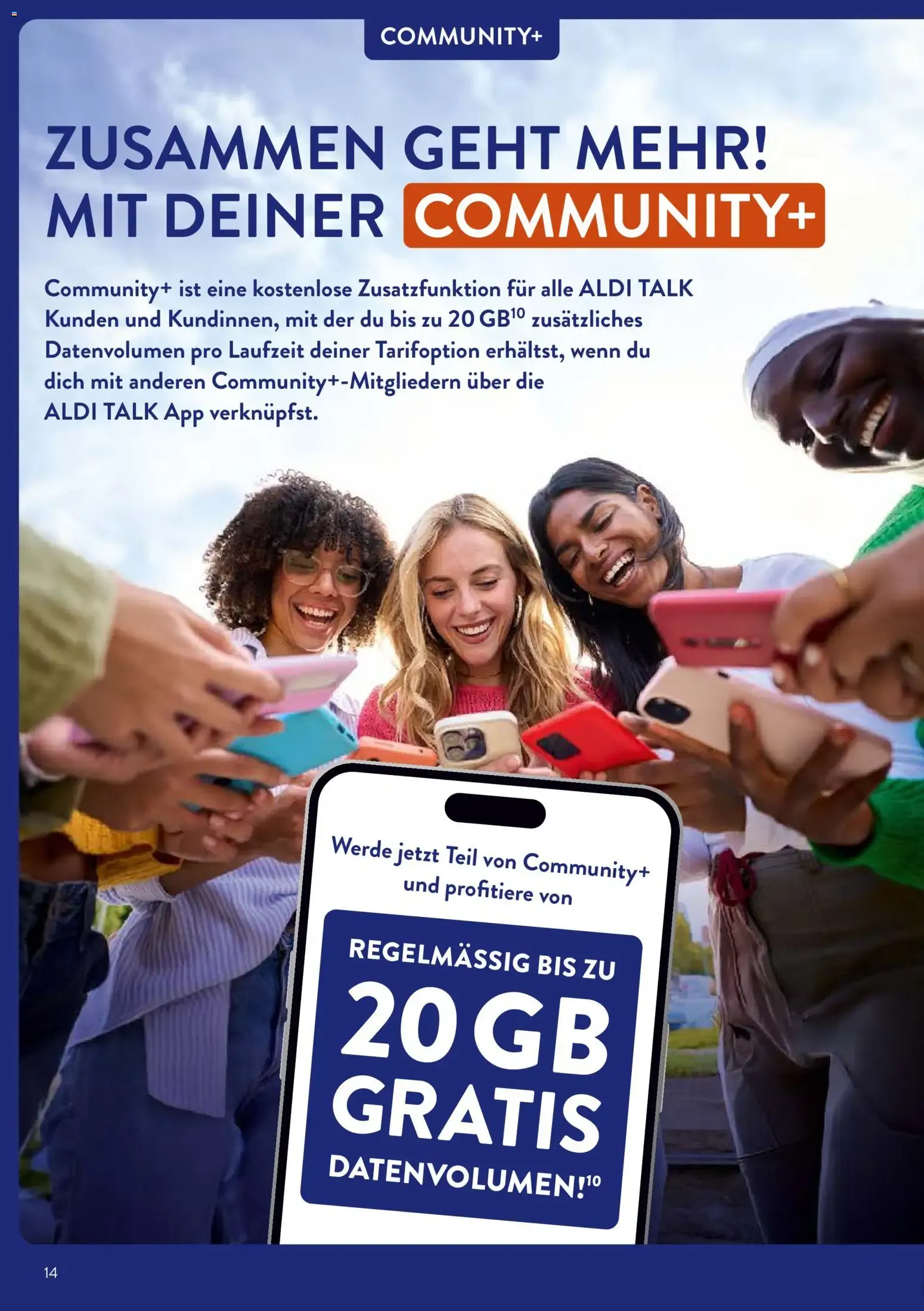 Aldi Süd Talk (ab 09.12.2025) zum Blättern von 1. Dezember bis 30. September 2026 - Prospekt seite 14