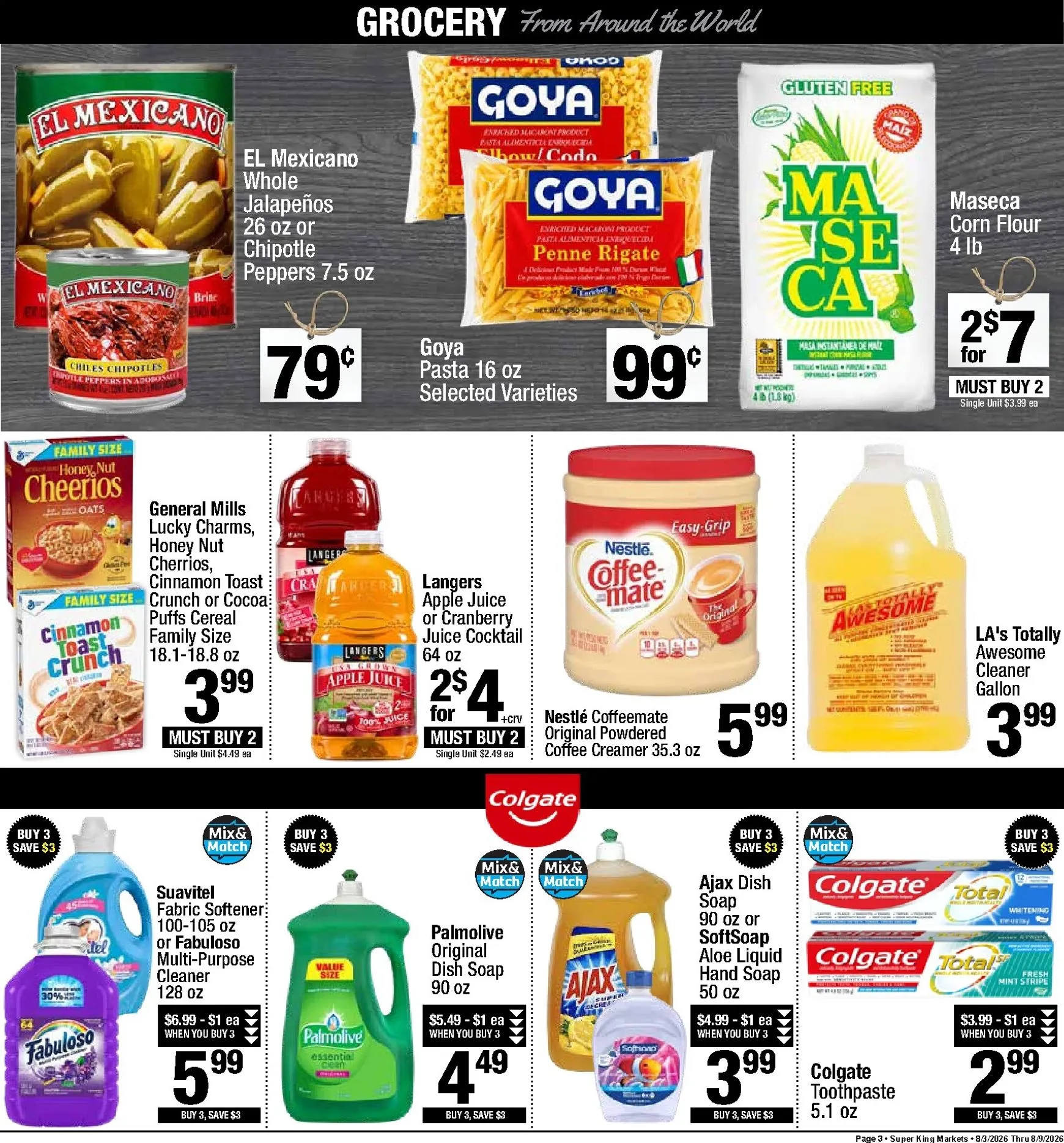 Weekly ad SK SUPER KING WEEKLY DEALS from August 2 to August 8 2026 - Page 3