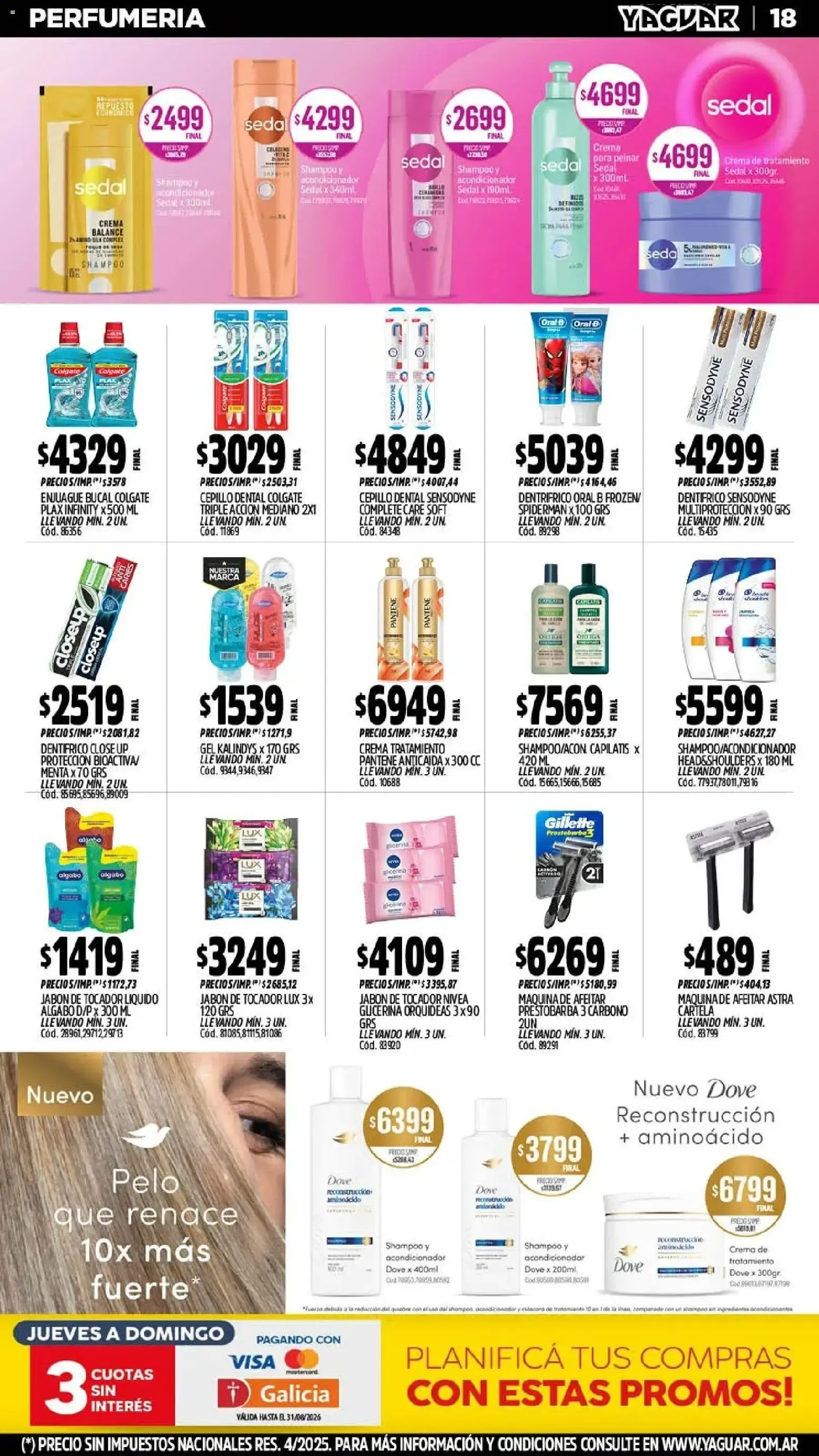 Ofertas de Yaguar - Oferta Semanal San Juan del 03/08/2026 - 08/08/2026 3 de agosto al 8 de agosto 2026 - Página 18 del catálogo