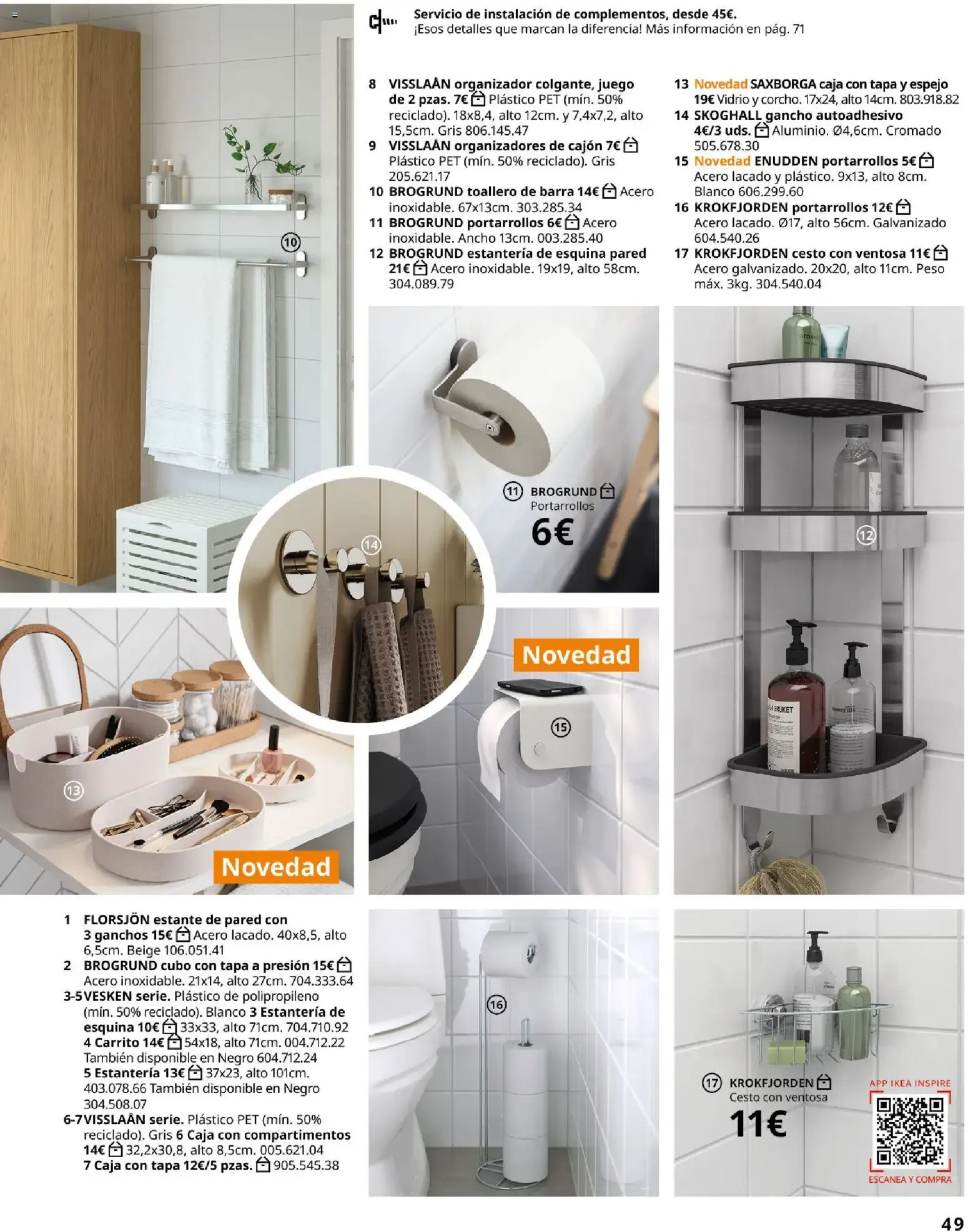 Catálogo de IKEA - Accesorios y decoración del 01/09/2026 1 de septiembre al 31 de enero 2027 - Página 49