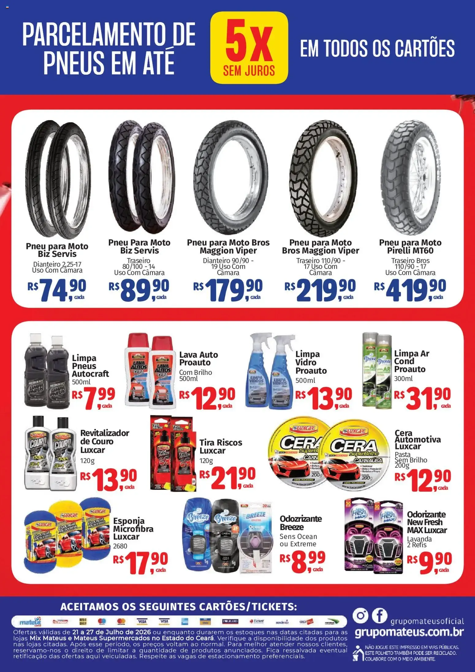 Encarte de Mateus ofertas Festival Automotivos de 21/07/2026 | Promoções Online 21 de julho até 27 de julho 2026 - Pagina 2