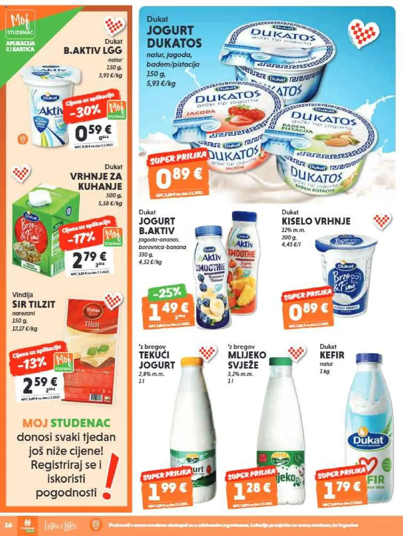 Katalog Katalog Studenac novi od 01.07.2026 na listanje > letak digitalni od 1. srpnja do 14. srpnja 2026. - Pregled Stranica 16