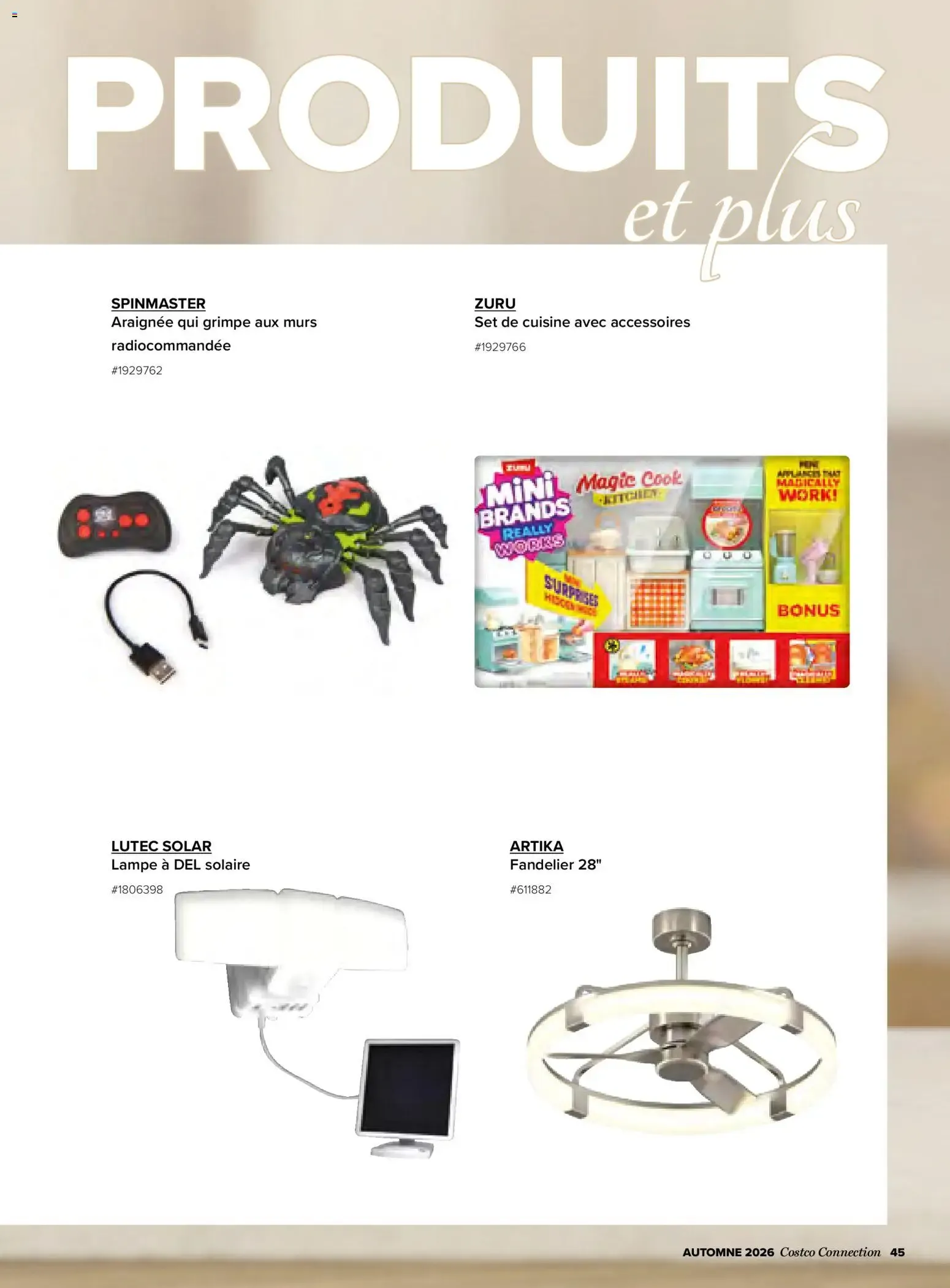 Costco Connection à partir du 28/09/2026 - promo en ligne du 28 septembre au 2 novembre 2026 - Catalogue page 45