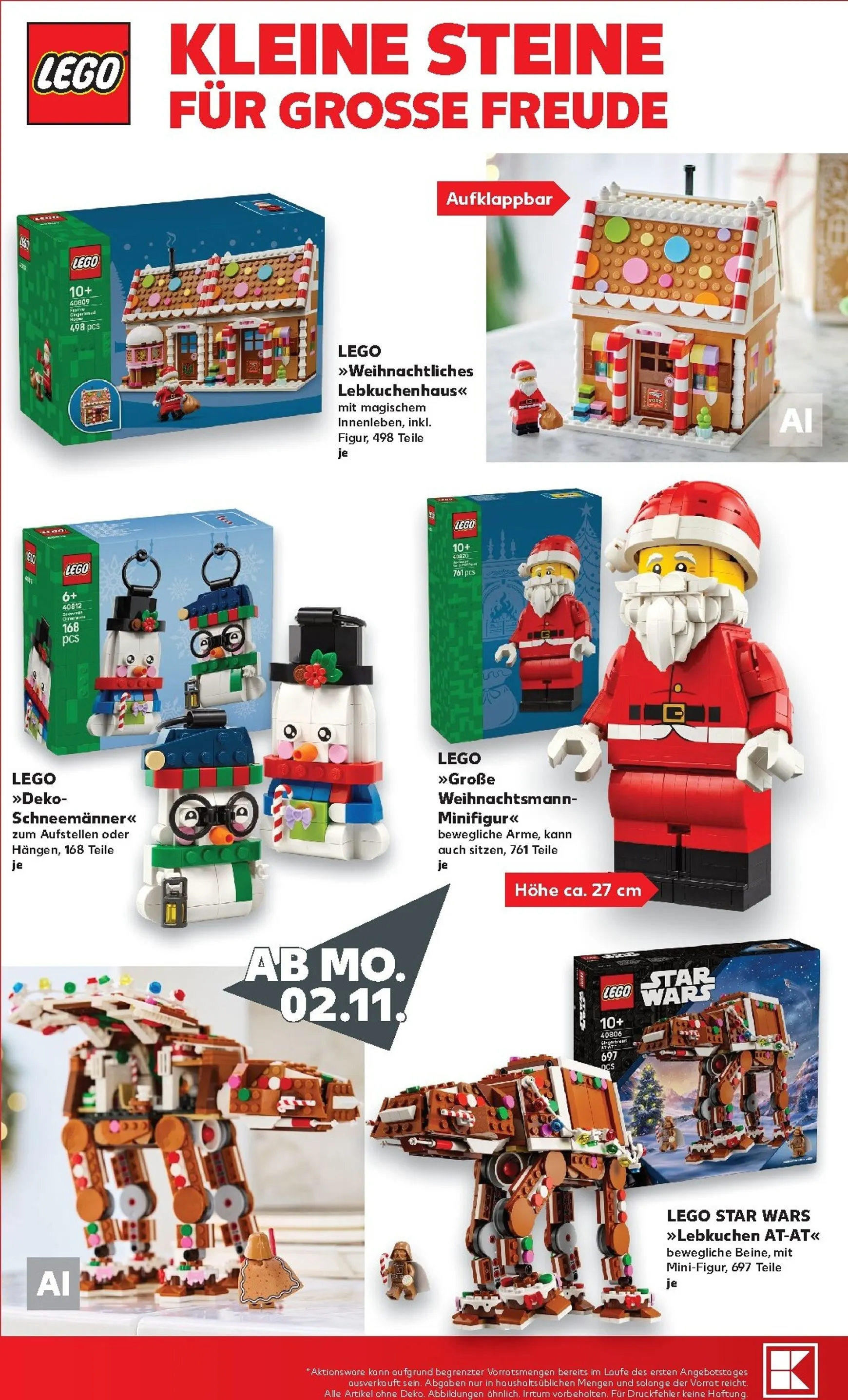 Kaufland - Entdecke tolle geschenkideen Prospekt – von Samstag 10.10.2026 bis Donnerstag 24.12.2026 von 10. Oktober bis 24. Dezember 2026 - Prospekt seite 10