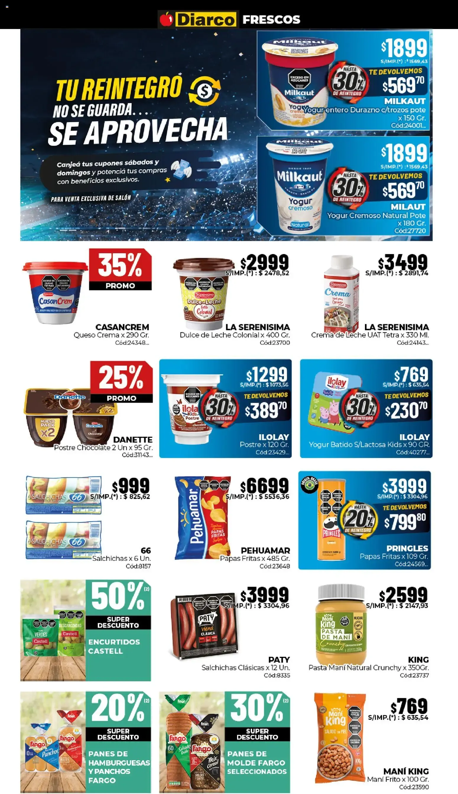 Ofertas de Diarco - Ahorros Mundiales del 22/06/2026 - 26/06/2026 22 de junio al 26 de junio 2026 - Página 10 del catálogo