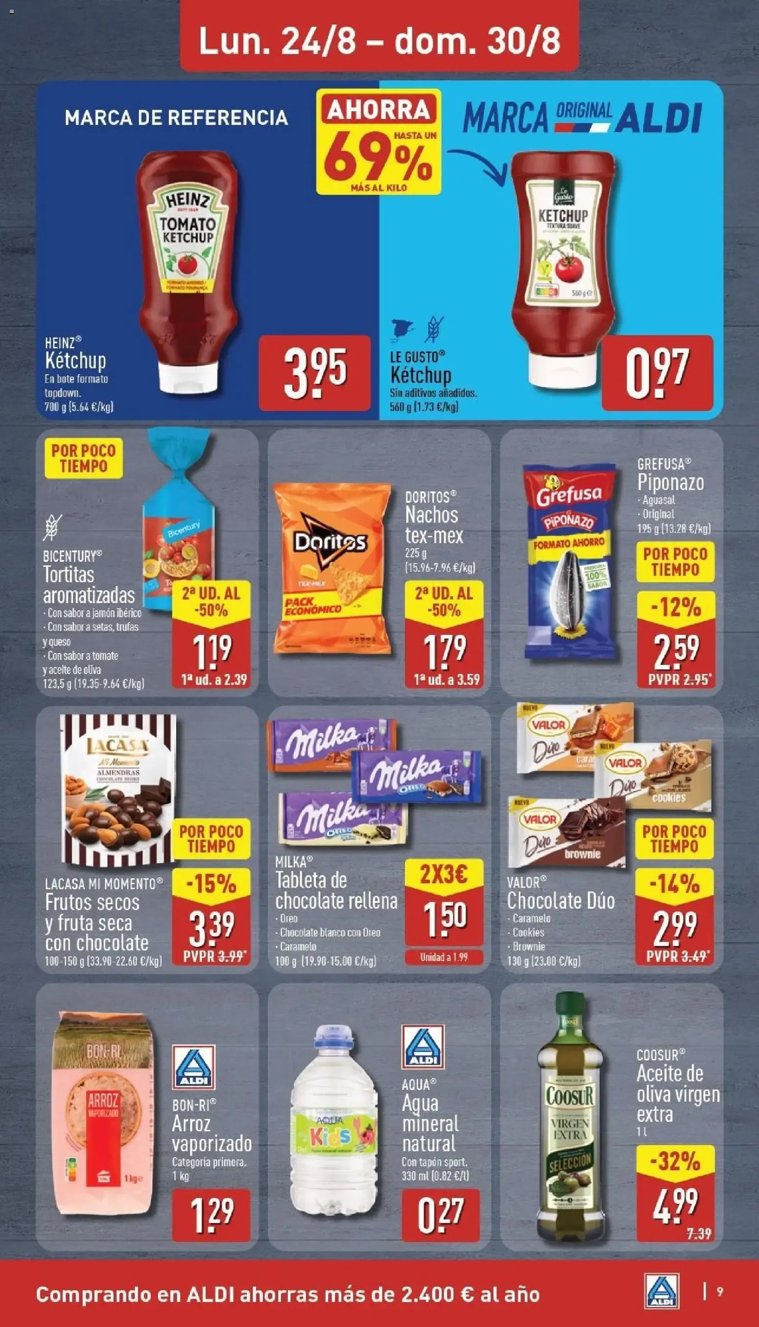 Catálogo de Aldi folleto Canarias del 24/08/2026 | Catálogo 24 de agosto al 30 de agosto 2026 - Página 9