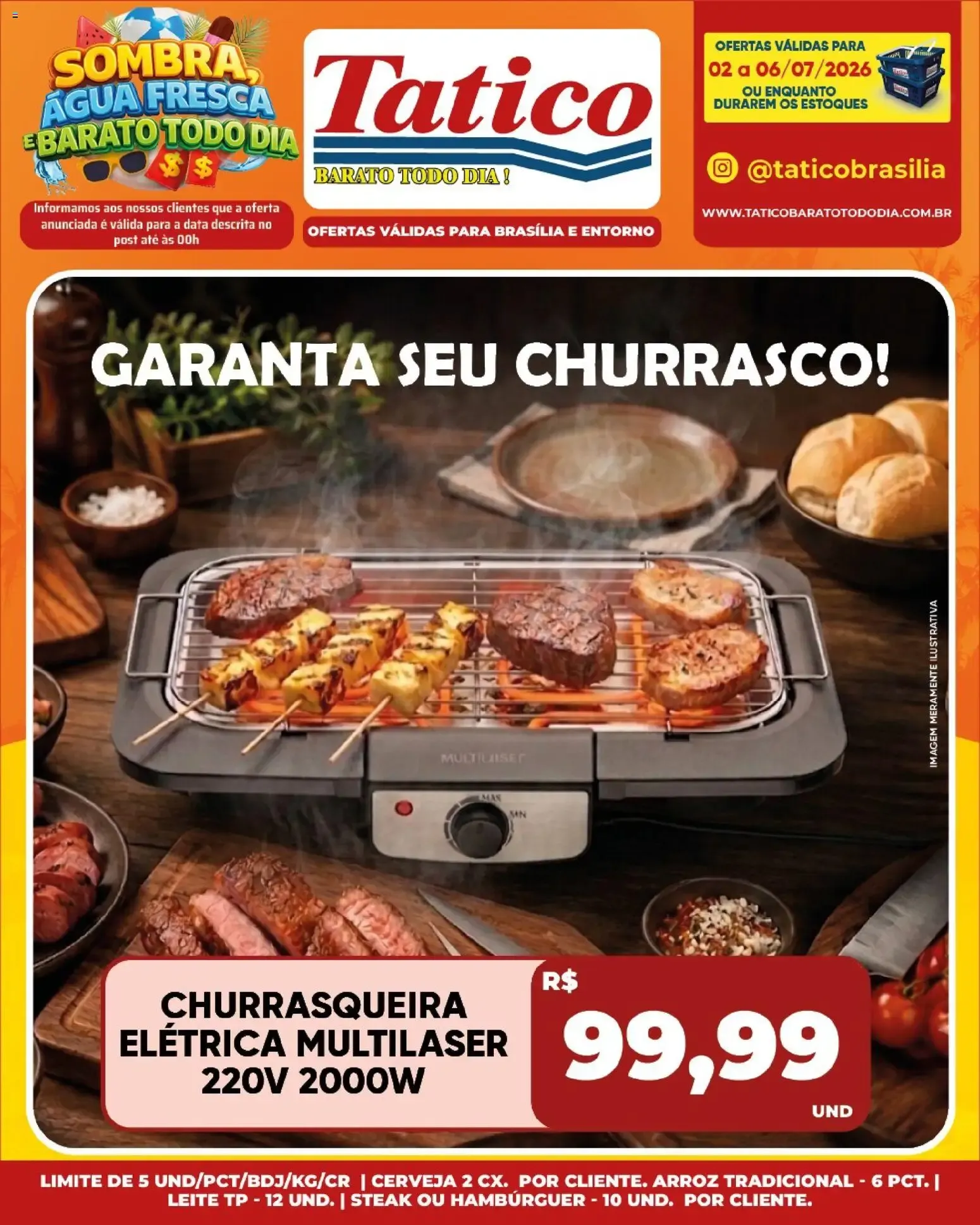 Encarte de Tatico ofertas do Dia de 03/07/2026 | Promoções Online 3 de julho até 3 de julho 2026 - Pagina 47