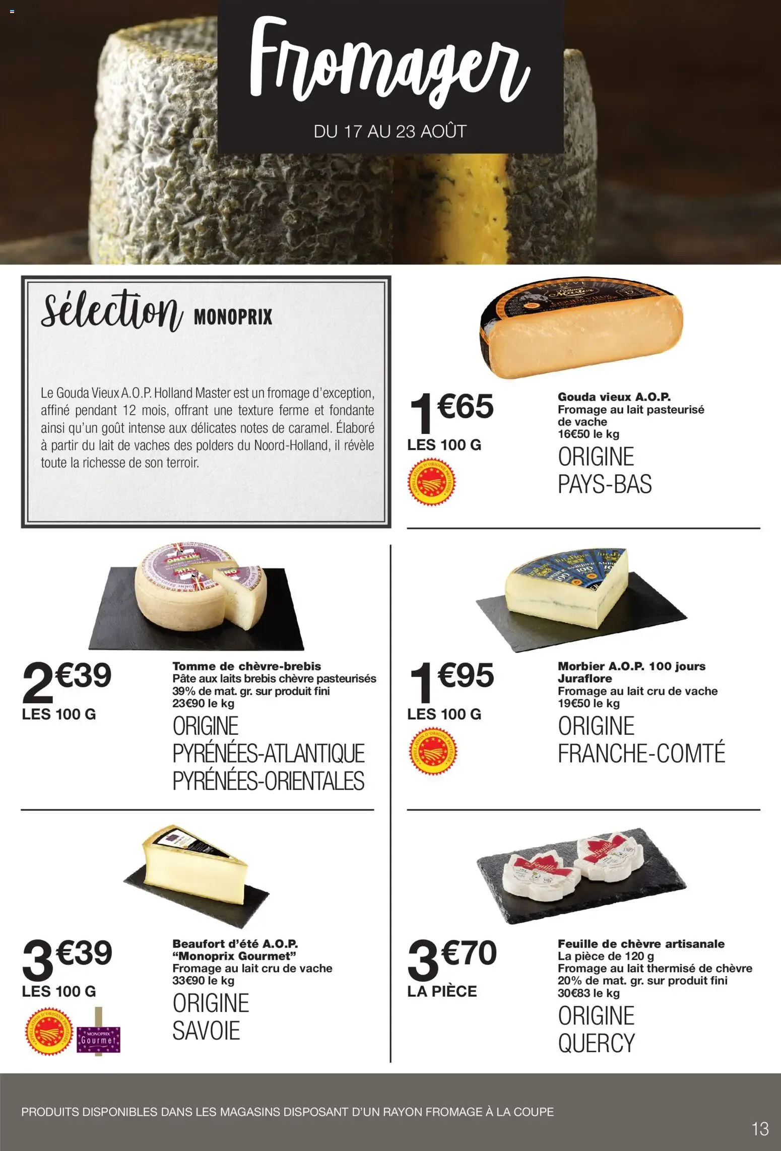Monoprix catalogue du 11 au 23 août du 11 août au 23 août 2026 - Catalogue page 13