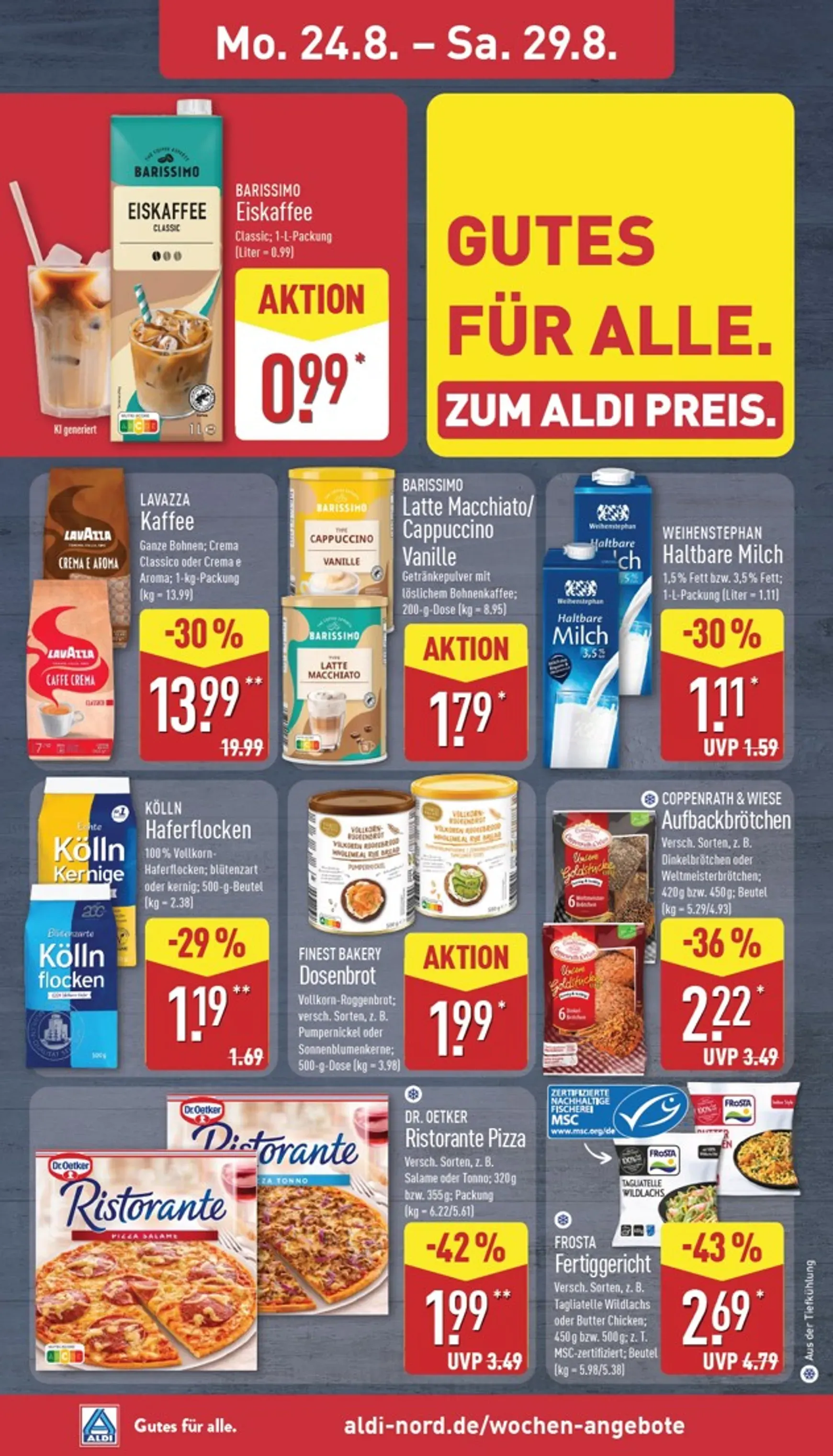 ALDI NORD Prospekt – von Montag 24.08.2026 bis Samstag 29.08.2026 von 24. August bis 29. August 2026 - Prospekt seite 8