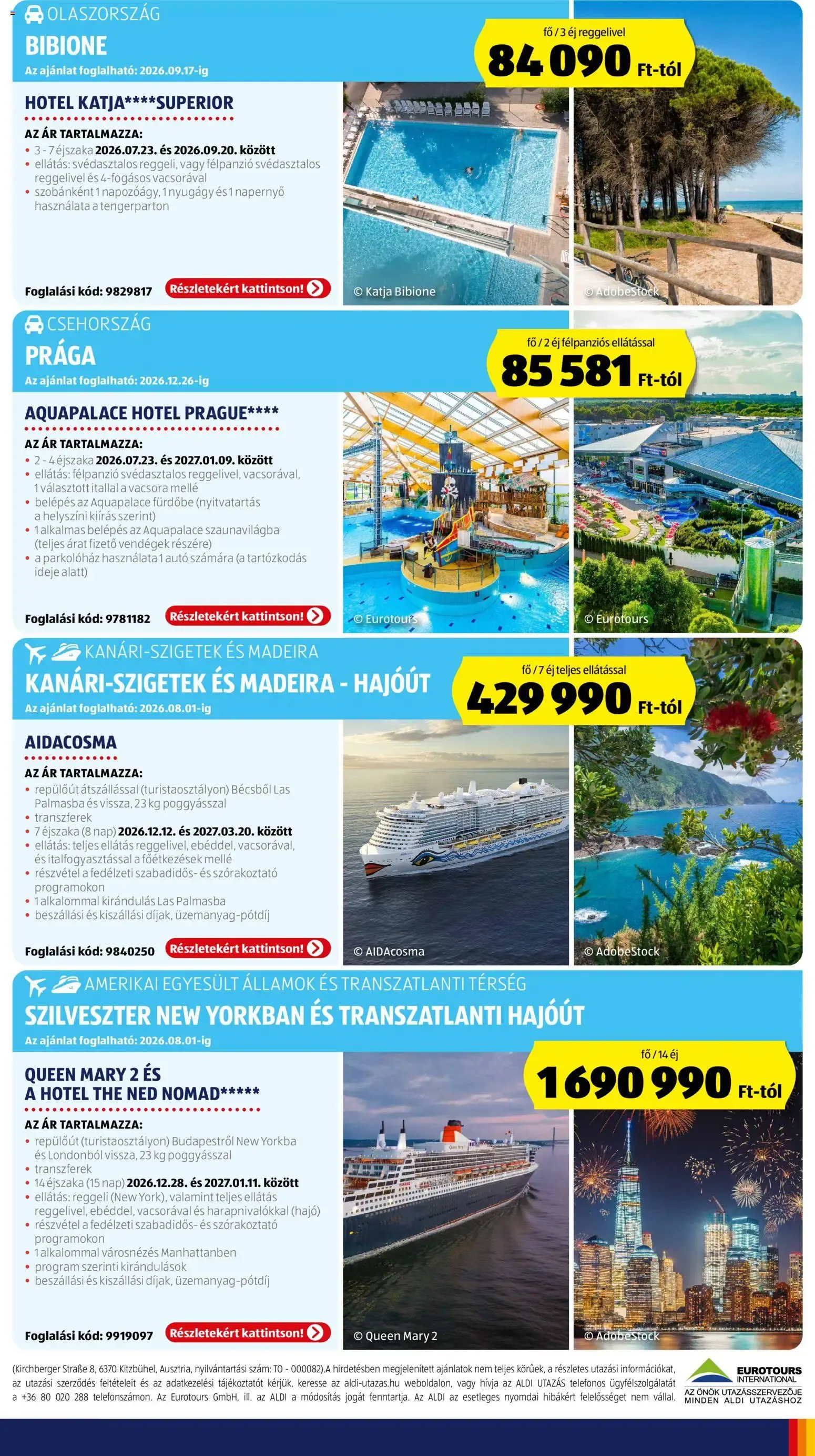 Katalógus Aldi Utazás katalógus - 2026.07.23. -tól/töl > akció, lapozható szórólap 🛍️ július 23.-tól július 29.-ig 2026. - Oldal 5