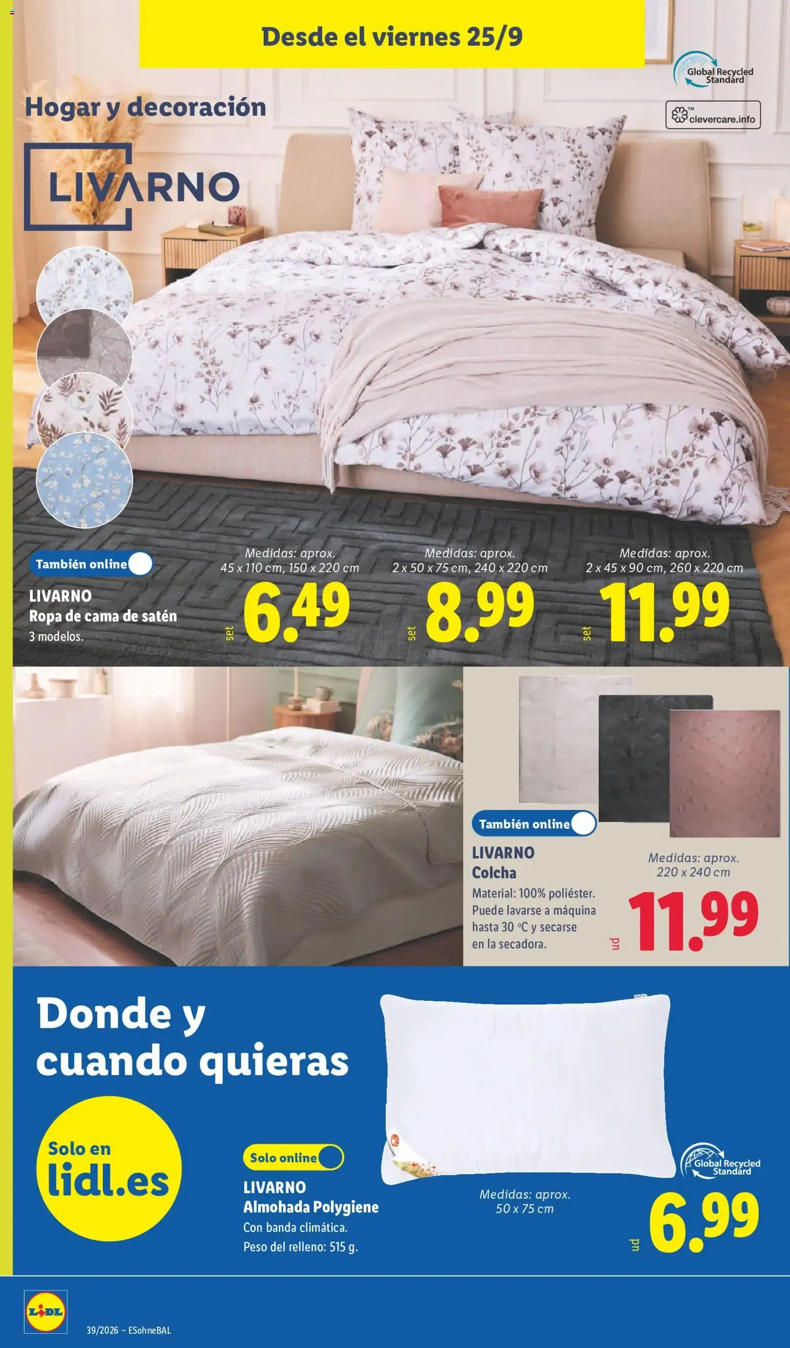 Catálogo de Lidl folleto de bazar del 21/09/2026 | Ofertas 21 de septiembre al 27 de septiembre 2026 - Página 14