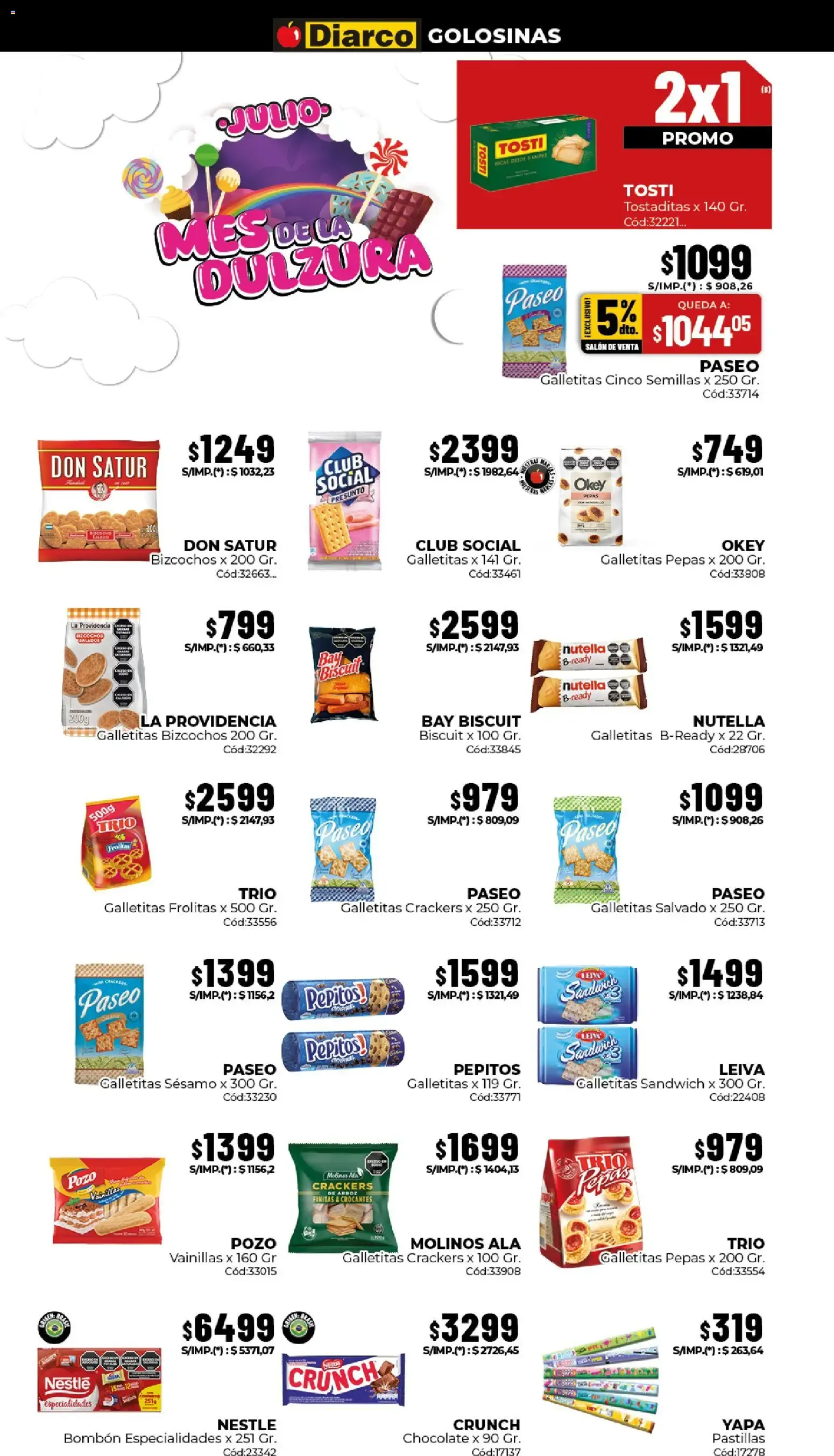 Ofertas de Diarco - Ofertas Interior del 13/07/2026 - 17/07/2026 13 de julio al 17 de julio 2026 - Página 5 del catálogo