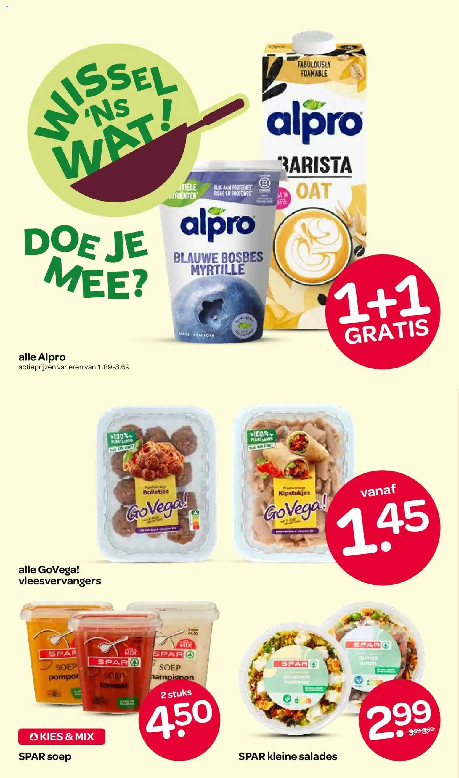 Spar: 1+2 gratis en leche Campina Langlekker van 24 september tot 7 oktober 2026 - Folder pagina 9
