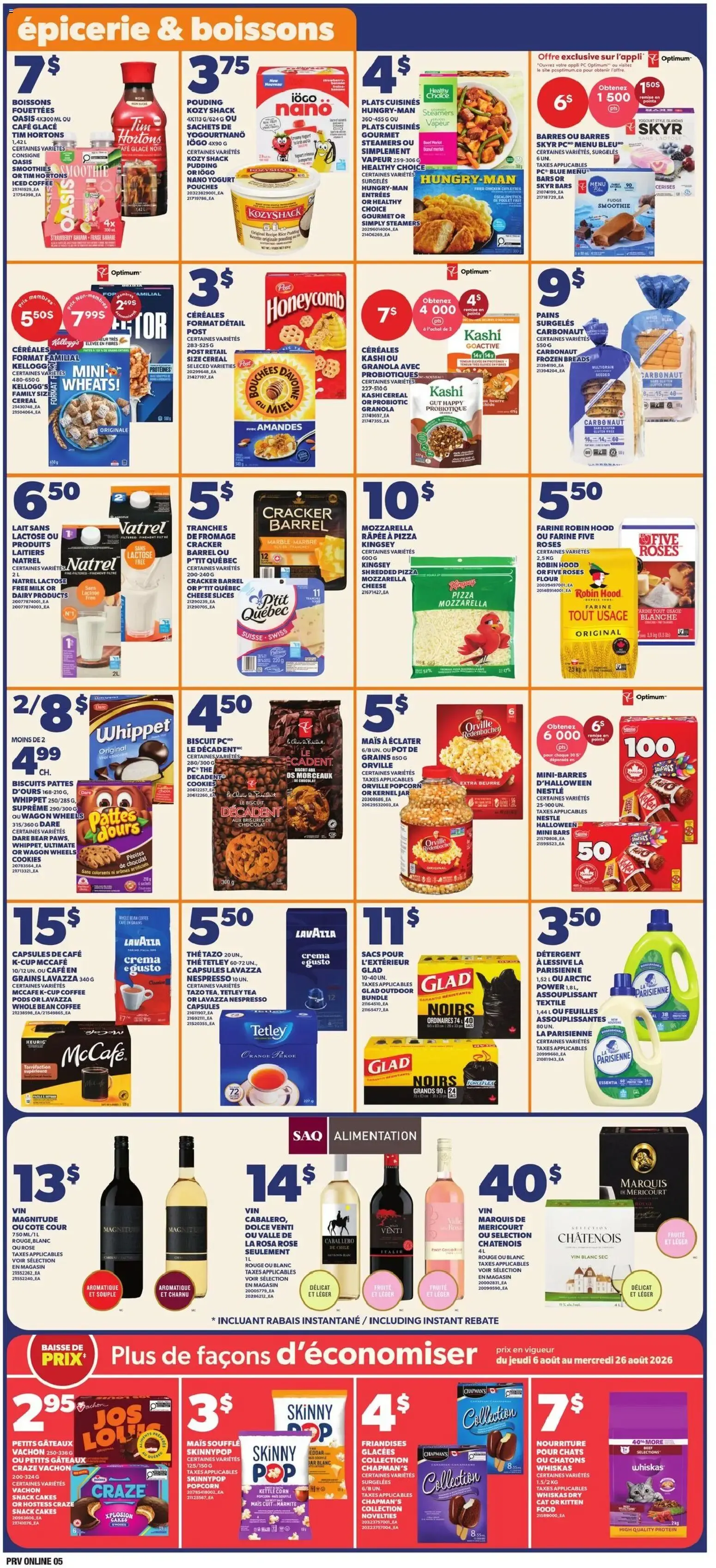 Provigo weekly flyer / circulaire from Aug 20, 2026 > weekly specials & deals from August 20 to August 26 2026 - flyer page 6