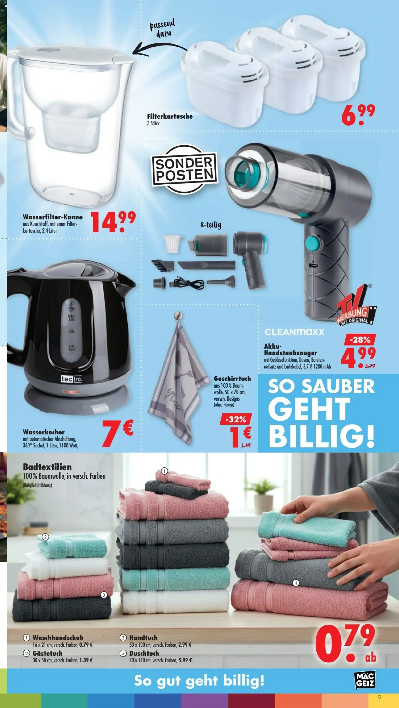 Mäc Geiz Dein Discounter von 6. Juli bis 12. Juli 2026 - Prospekt seite 9