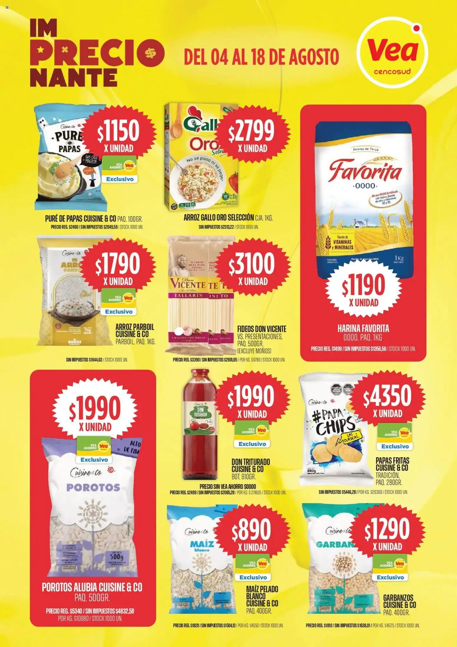 Ofertas de Vea ofertas del 04/08/2026 - 18/08/2026 4 de agosto al 18 de agosto 2026 - Página 6 del catálogo