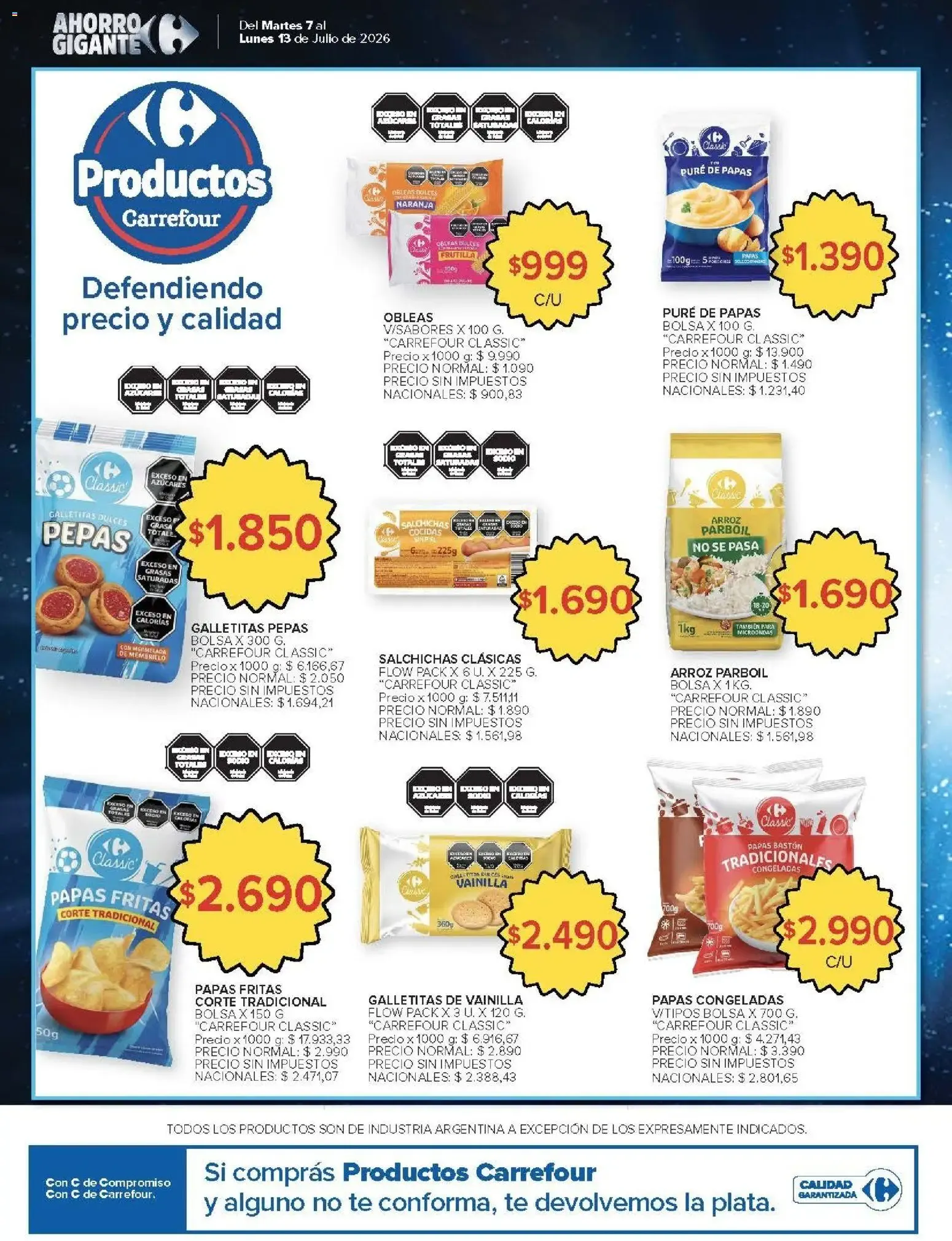 Ofertas de Carrefour Market catálogo del 07/07/2026 - 14/07/2026 7 de julio al 13 de julio 2026 - Página 17 del catálogo