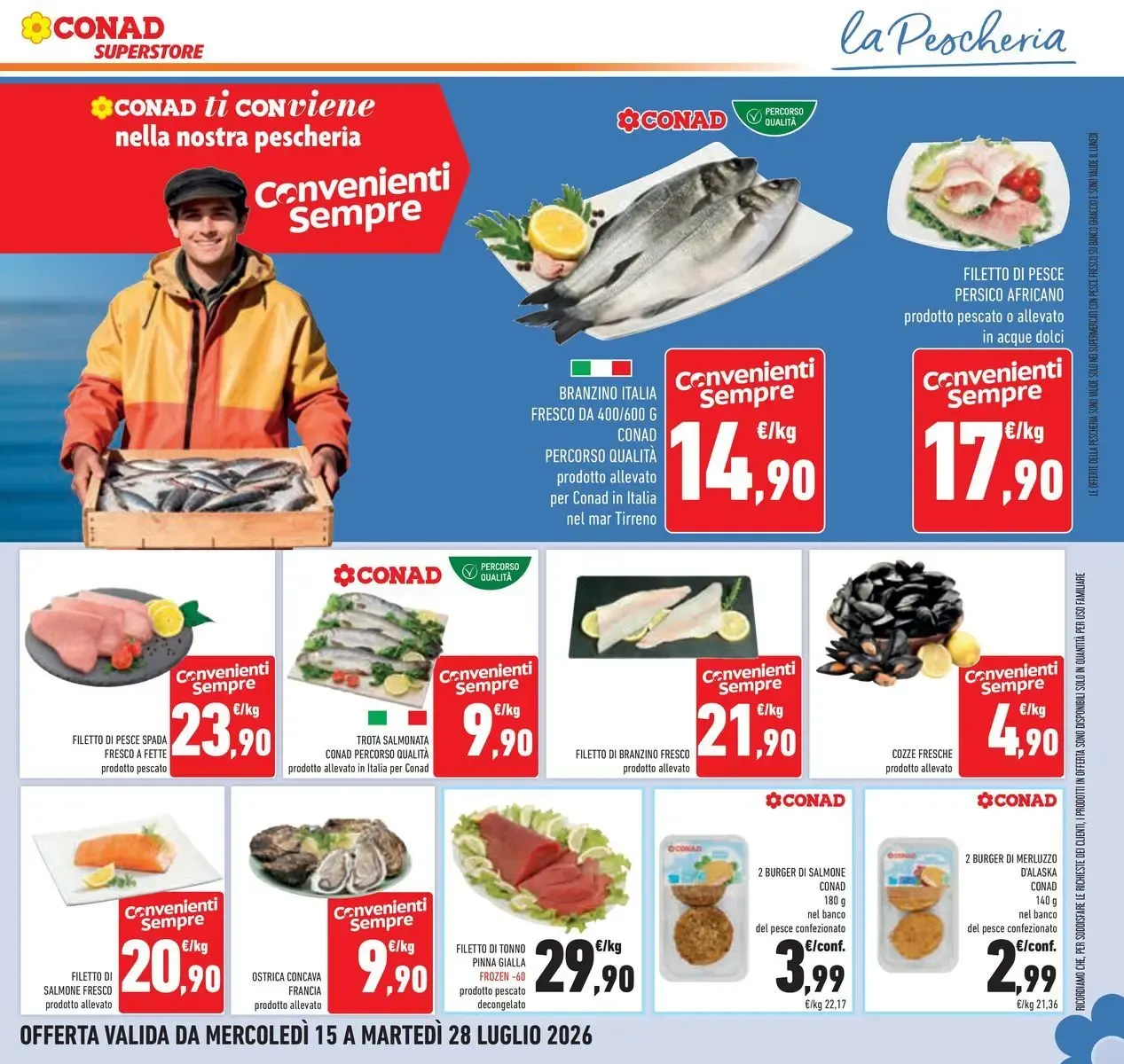 Conad Superstore: Pronti, Partenza Bis - Prendi 2, Paghi 1 da 15 luglio a 28 luglio di 2026 - Pagina del volantino 15