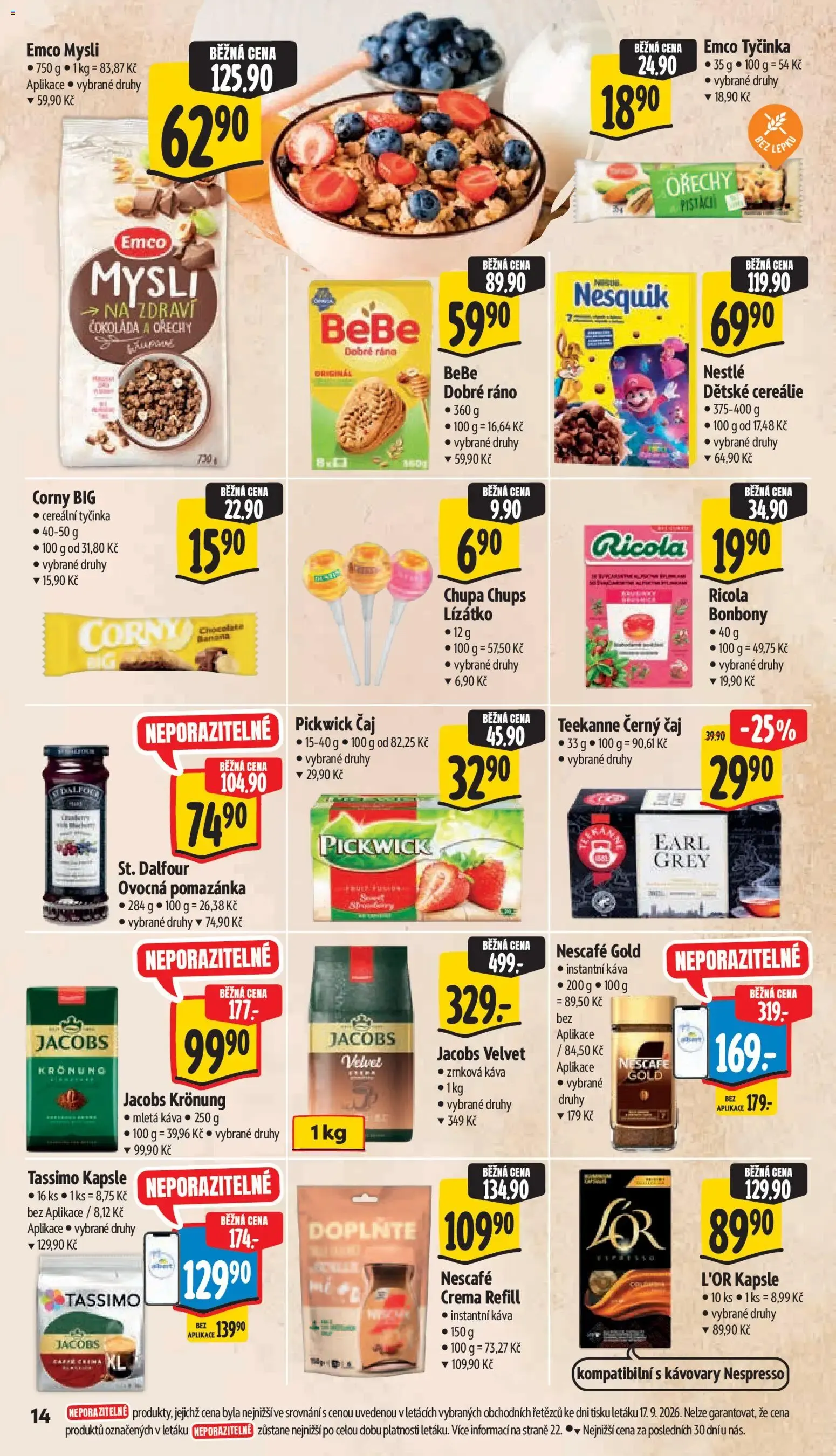 Albert leták - Supermarket od 23.09.2026 - Akční leták - 23. září 29. září 2026 - Page 22