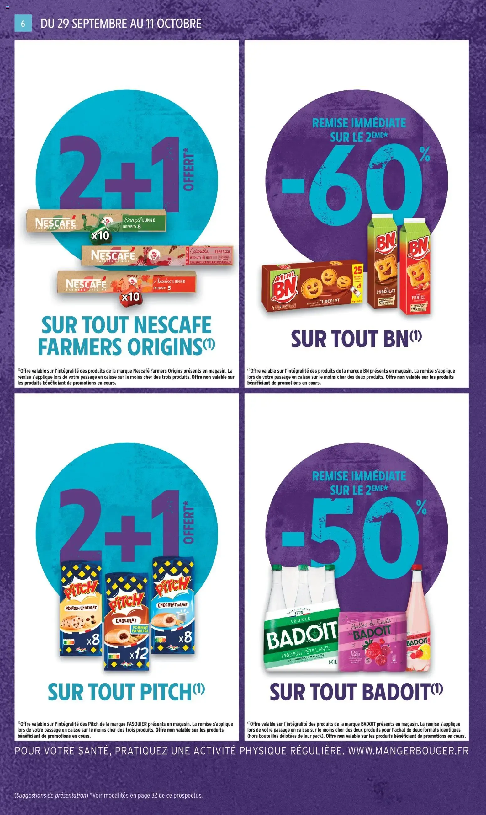 Intermarché - Anniversaire: 100% remboursés en bons d'achat du 29 septembre au 11 octobre 2026 - Catalogue page 6