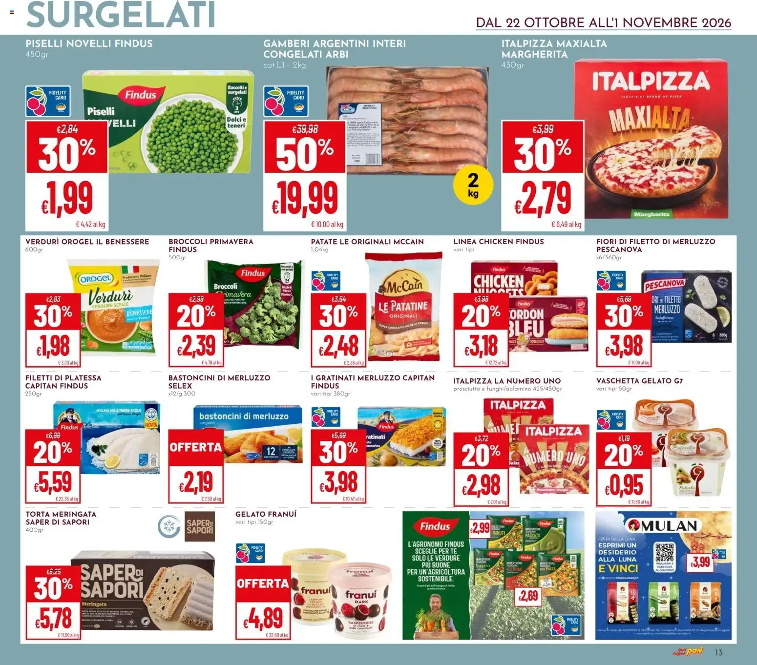 Brochure Iper Pan & Superpan: Sottofreschi da 22 ottobre a 1 novembre di 2026 - Pagina del volantino 13