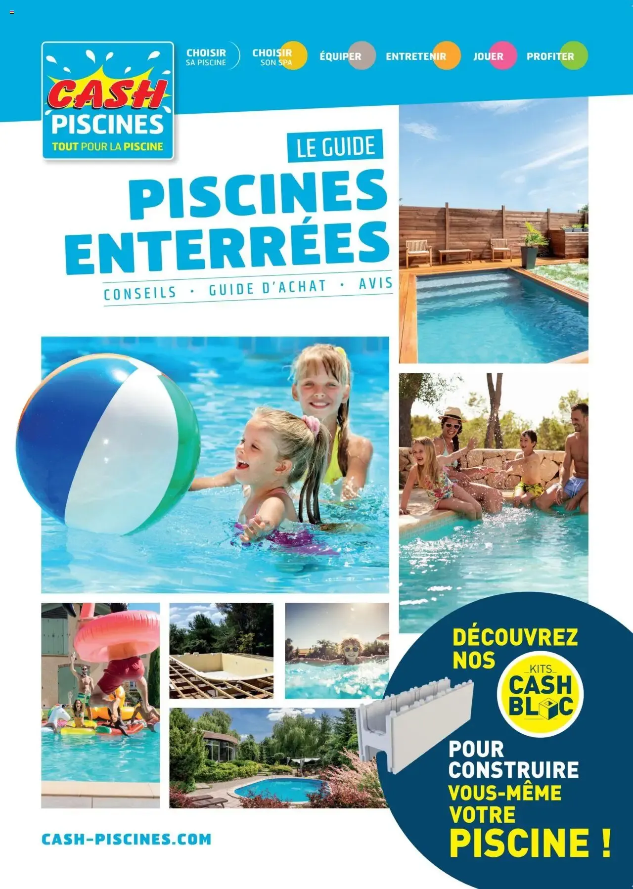 Le Guide Piscines Enterrées du 1 mars au 30 septembre 2026 - Catalogue page 1