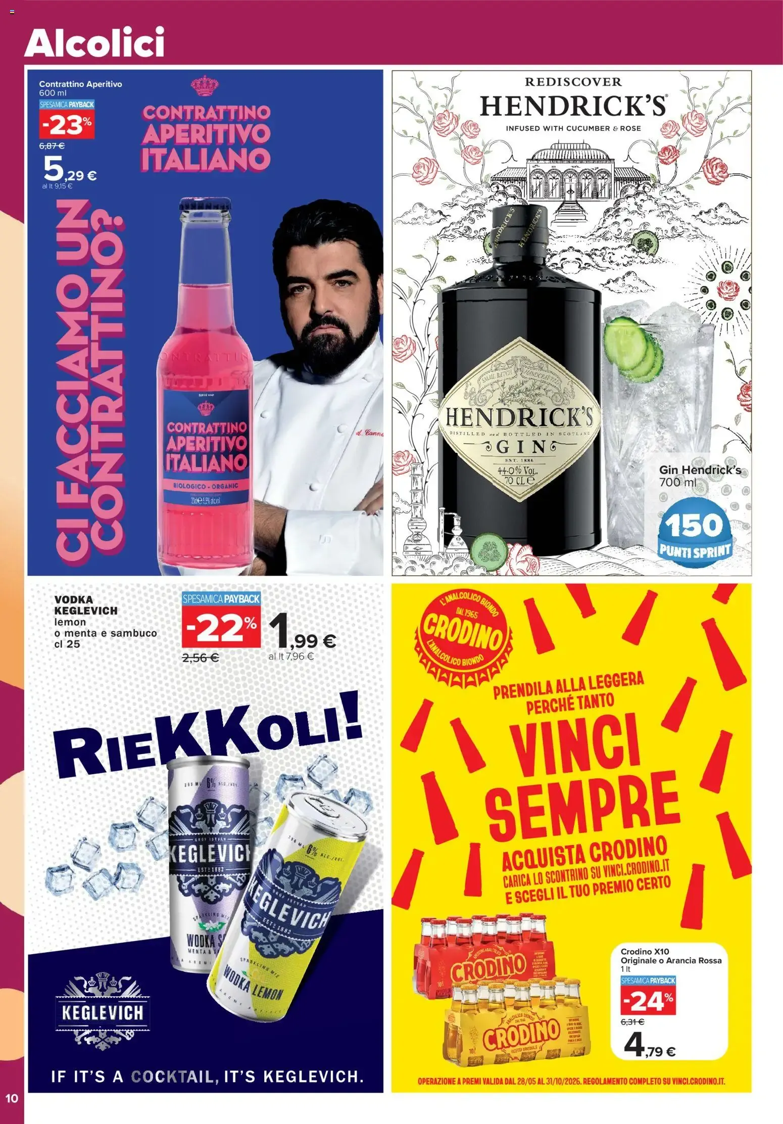 Carrefour Market - Speciale Vini e Alcolici da 19 giugno a 5 agosto di 2026 - Pagina del volantino 10