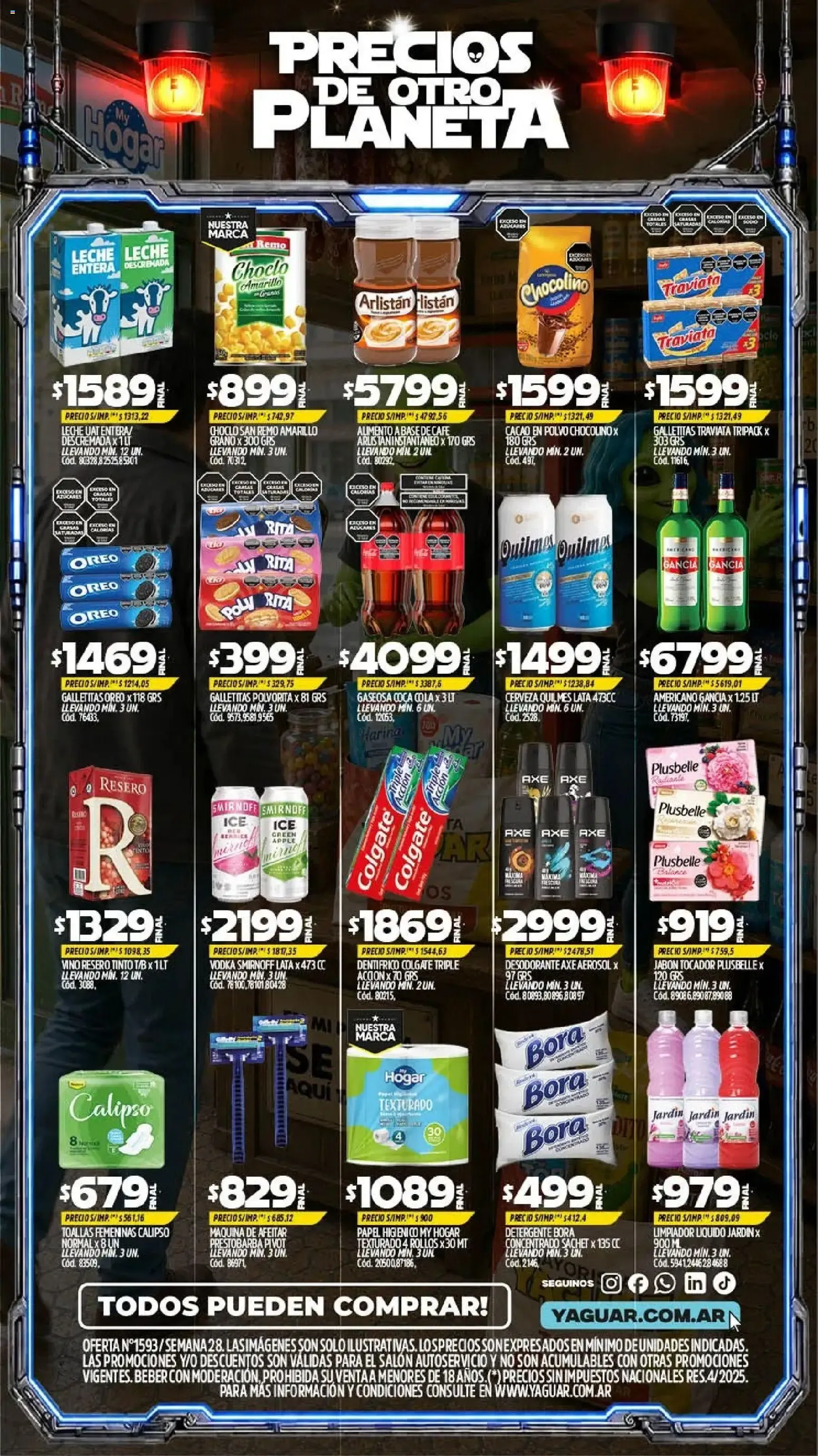 Ofertas de Mayorista Yaguar - Precios de Otro Planeta 6 de julio al 12 de julio 2026 - Página 2 del catálogo