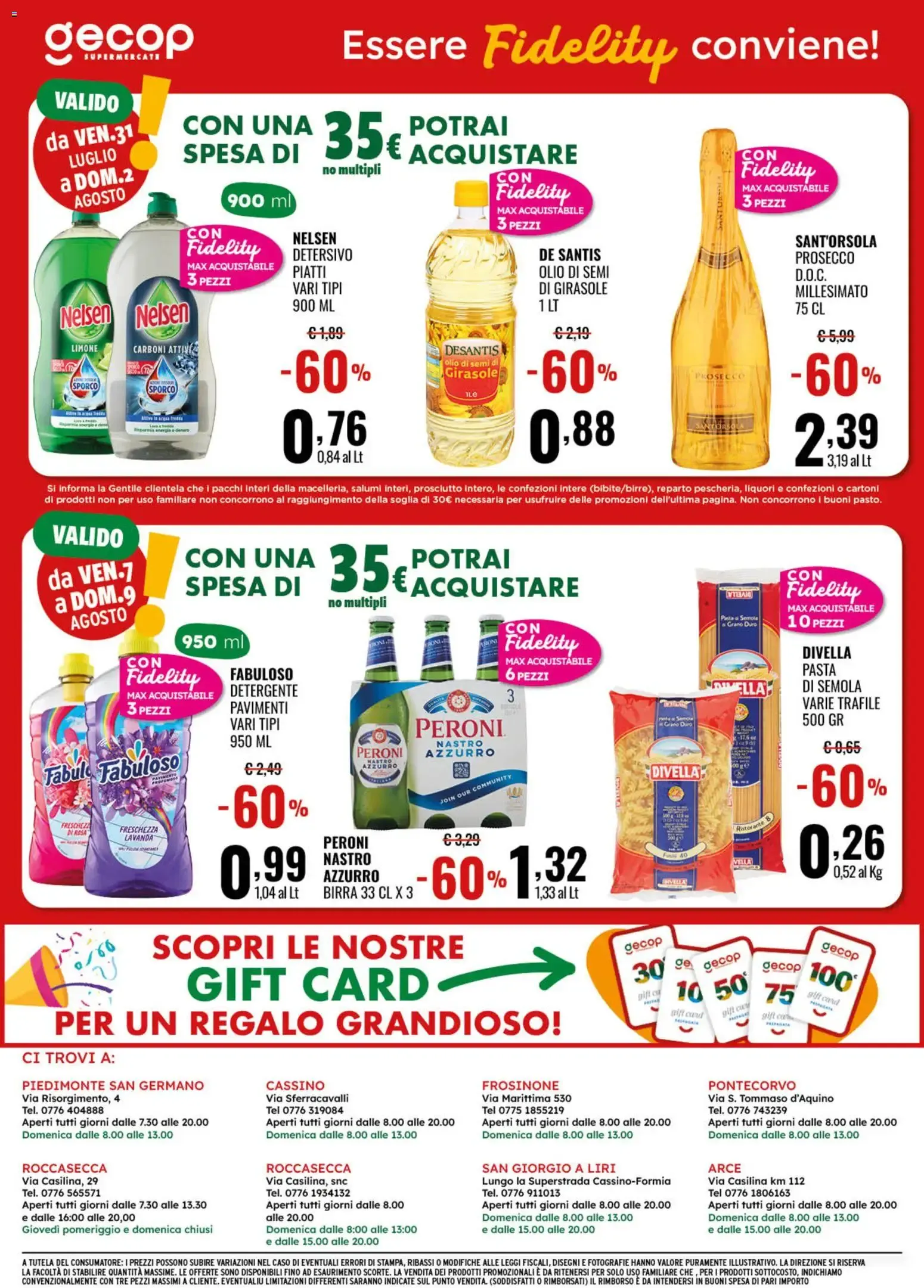 Nuovo GECOP volantino dal 27/07/2026 > offerte anteprima 🛍️ da 27 luglio a 9 agosto di 2026 - Pagina del volantino 20