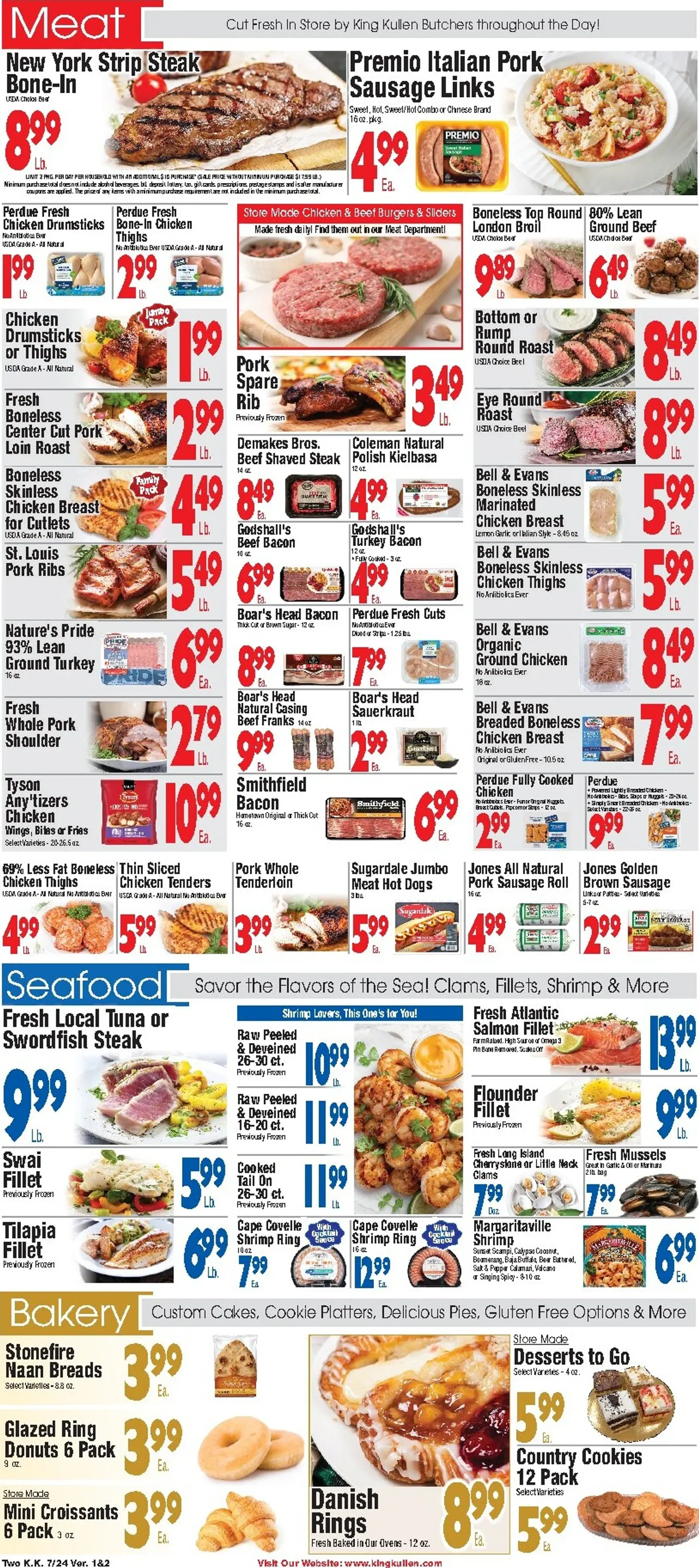 Weekly ad King Kullen leaflet valid from Friday 07/24/2026 to Thursday 07/30/2026 from July 24 to July 30 2026 - Page 2