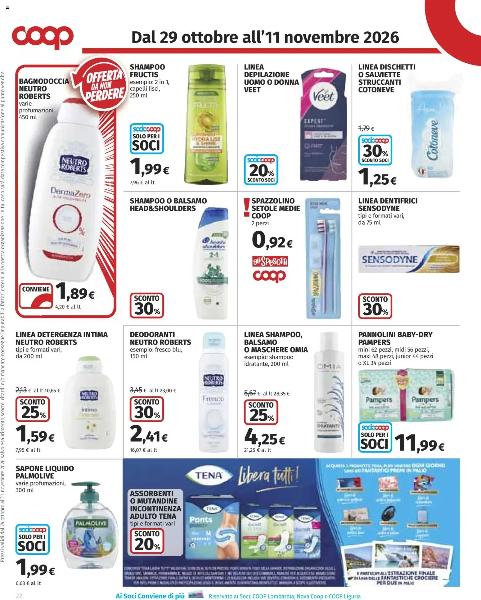 OFFERTE TOP Coop Superstore da 29 ottobre a 11 novembre di 2026 - Pagina del volantino 22