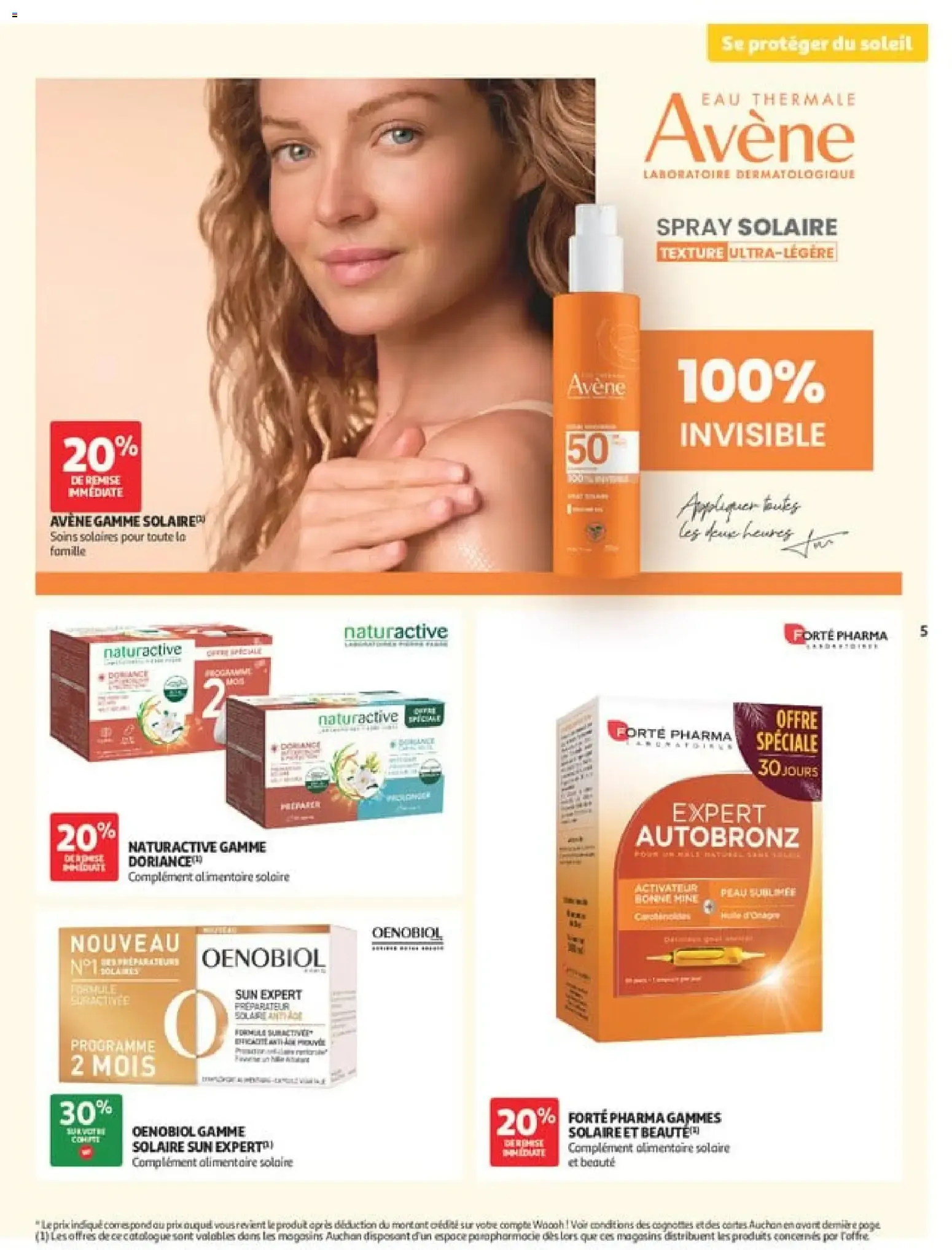 Auchan - Parapharmacie, beauté à partir du 27/06/2026 - promo en ligne du 27 juin au 26 juillet 2026 - Catalogue page 5