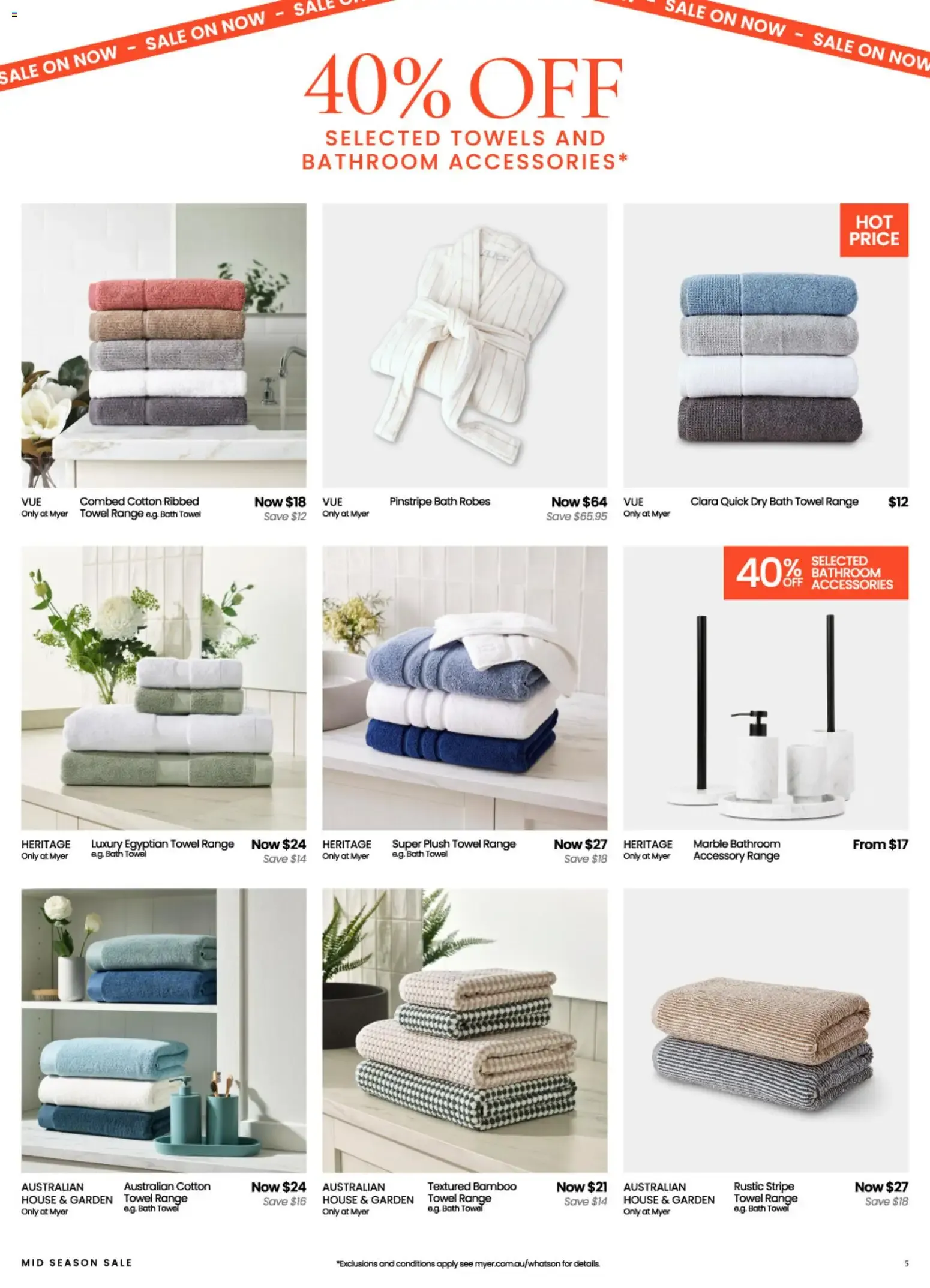 Myer Mid Season Sale - Catalogue valid from 9 September to 29 September 2026 - page 5