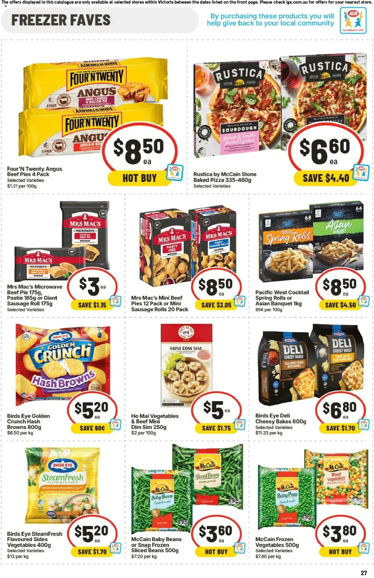 IGA catalogue valid from 12/08/2026 > Online Australia - Catalogue valid from 12 August to 18 August 2026 - page 27